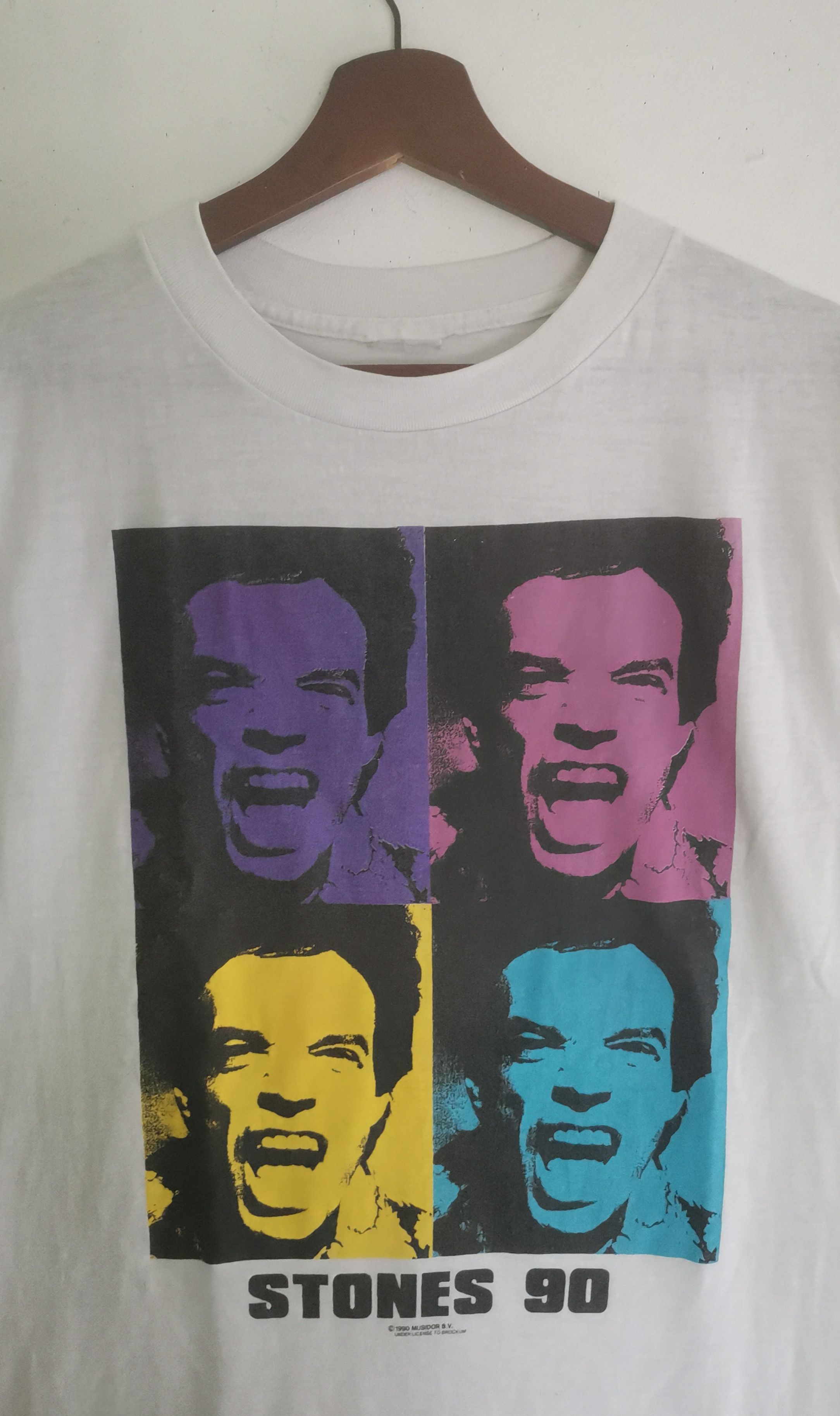 The Rolling Stones × Vintage Rare vintage The Rolling Stones t-shirt Size US M / EU 48-50 / 2 - 2 Thumbnail