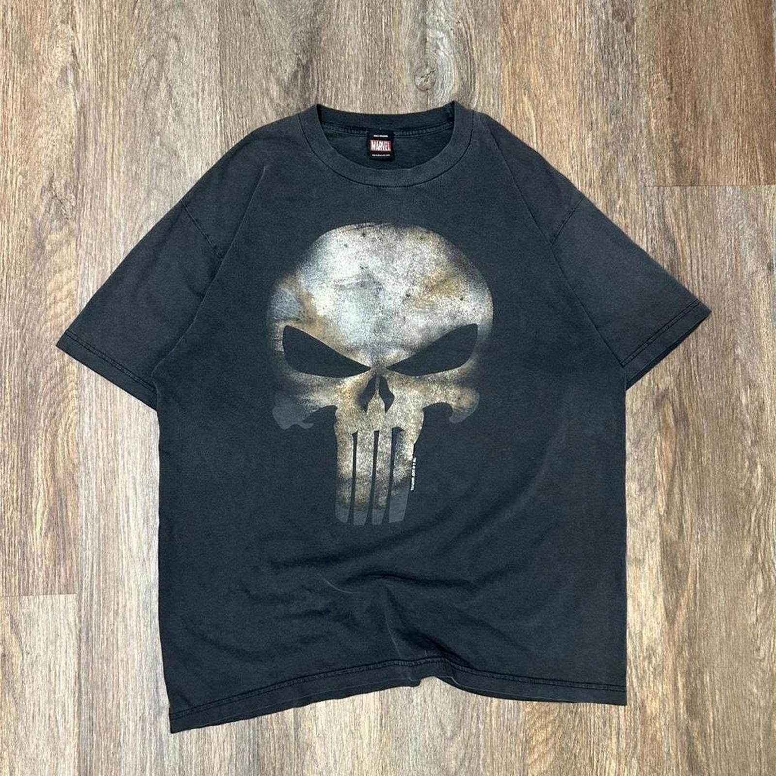 Marvel Comics Vintage 2007 Marvel Punisher Tee With Sick Fade Size XXL Size US XXL / EU 58 / 5 - 2 Thumbnail