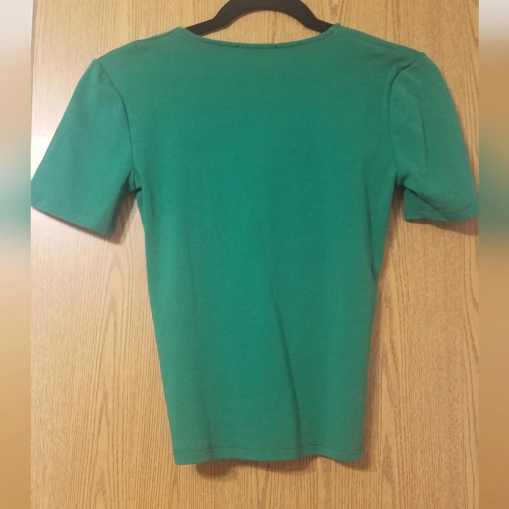 Zara Zara Green Top Size Medium Size M / US 6-8 / IT 42-44 - 2 Thumbnail