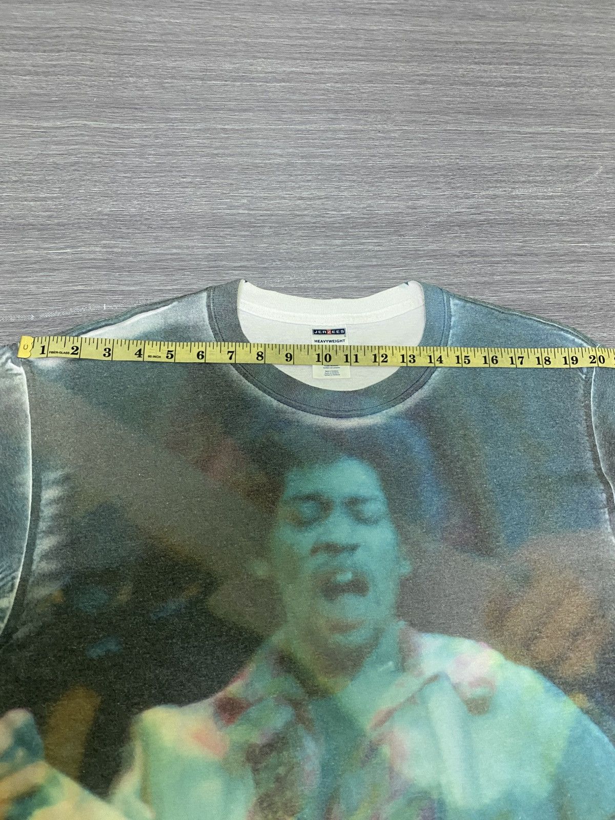 Jimi Hendrix × Vintage Vintage Jimi Hendrix All Over Print Shirt Size US L / EU 52-54 / 3 - 10 Thumbnail