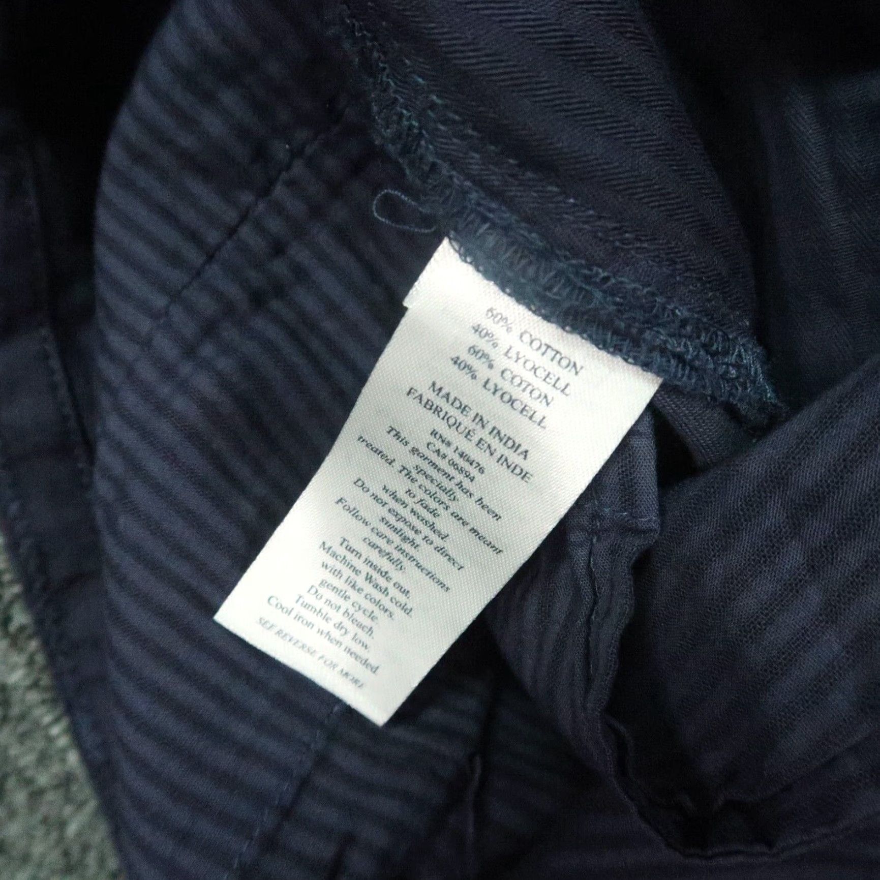 Faherty Faherty Men Pants 28x33 Blue Indigo 5-Pocket Lightweight NWT Chino 28 Inseam Straight Front Fashion Comfort Regular Mens Size US 28 / EU 44 - 7 Thumbnail