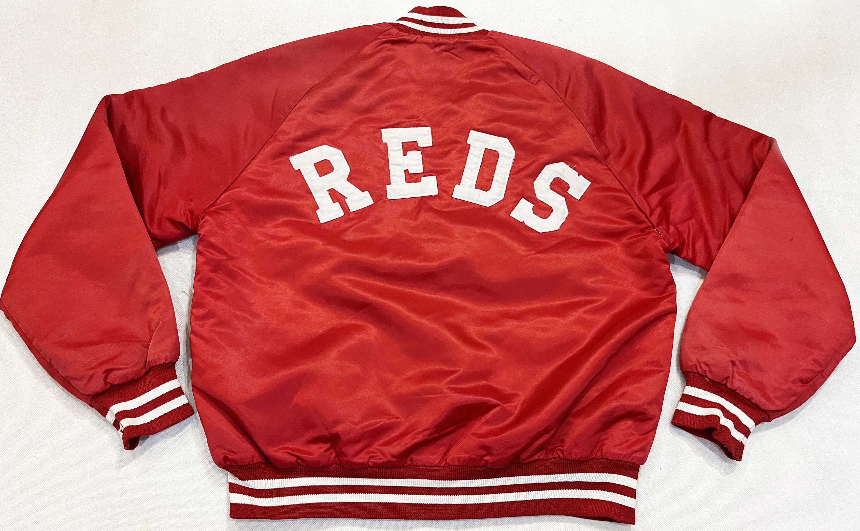 Chalk Line × MLB × Vintage Vintage Chalk Line MLB Cincinnati Reds Bomber Satin Jacket Size US M / EU 48-50 / 2 - 1 Thumbnail