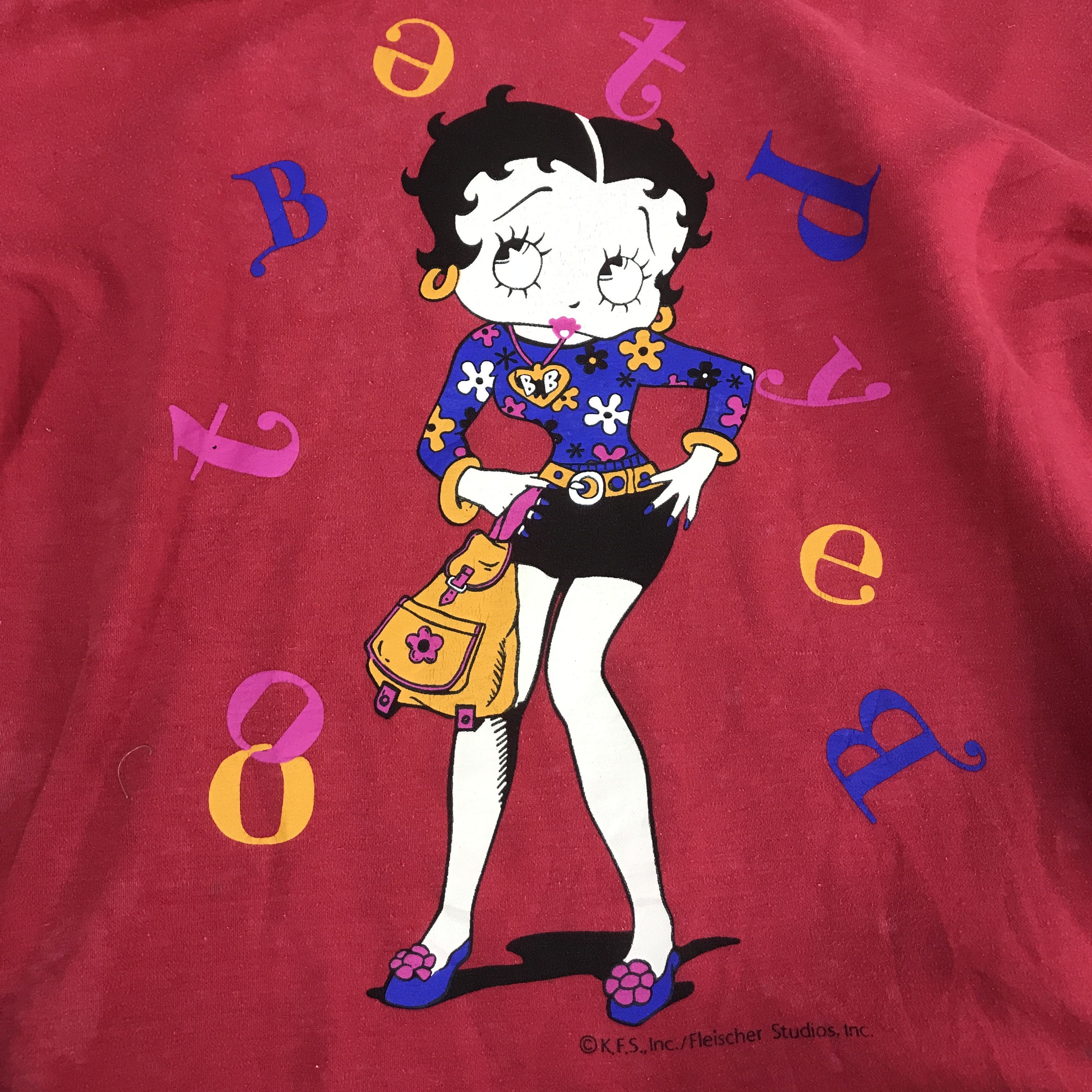 Japanese Brand betty boop woman sweatshirt K115B19 Size US L / EU 52-54 / 3 - 11 Thumbnail