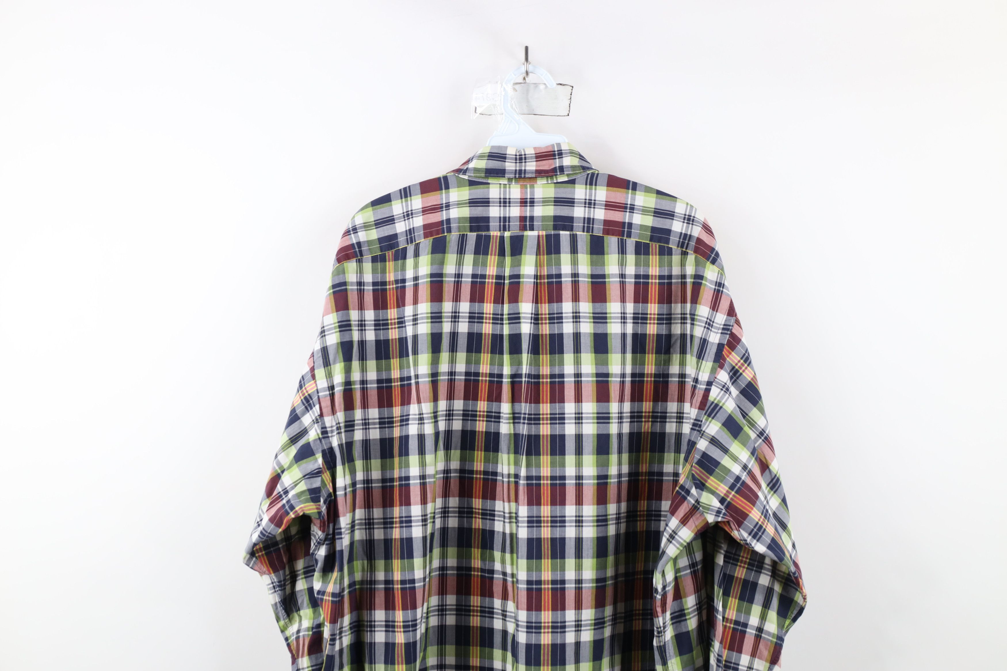 Ralph Lauren × Vintage Vintage 90s Ralph Lauren Plaid Button Down Shirt Cotton Size US XL / EU 56 / 4 - 10 Thumbnail