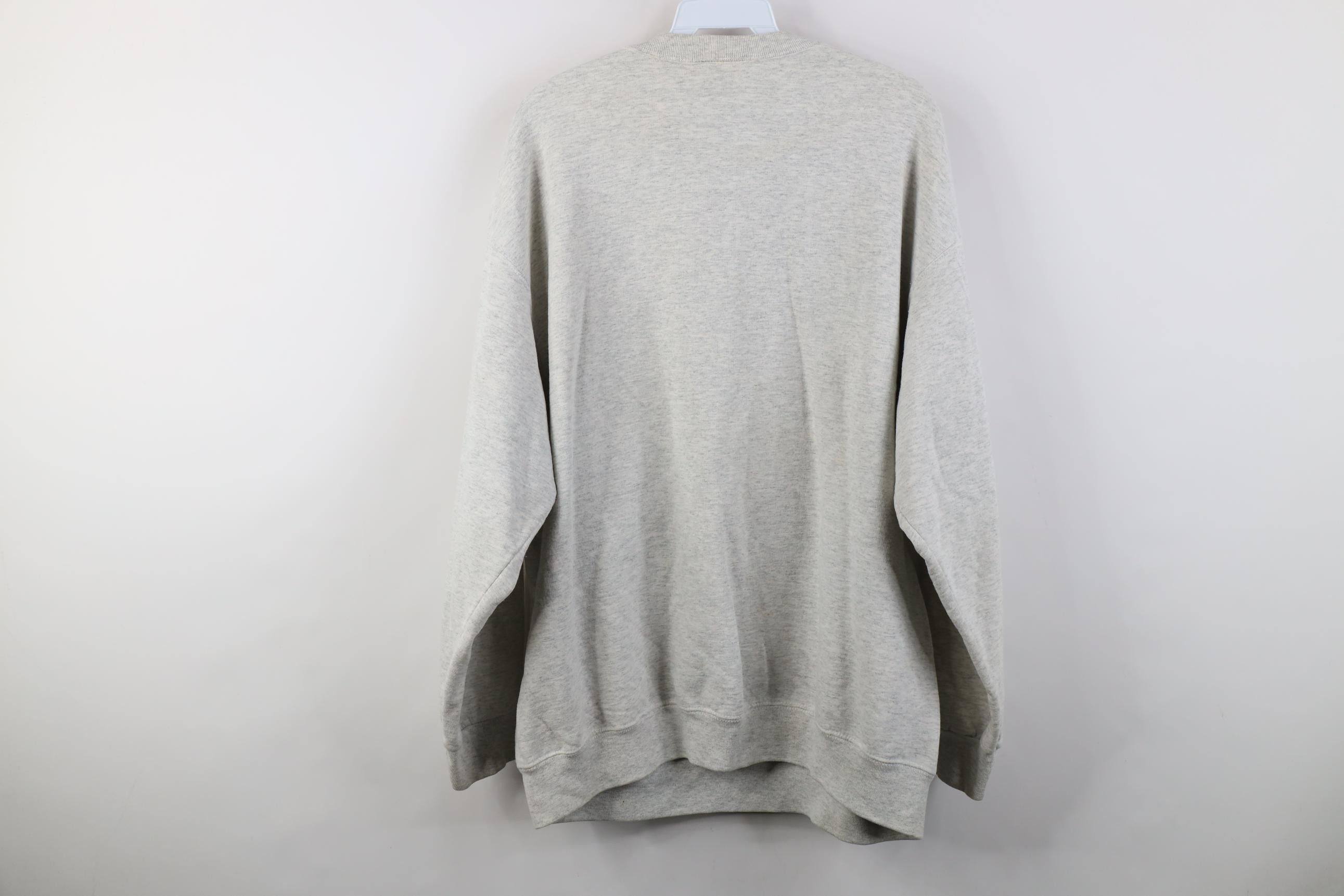 Disney Vintage 90s Disney Mickey Mouse Crewneck Sweatshirt Gray Size XL / US 12-14 / IT 48-50 - 13 Thumbnail
