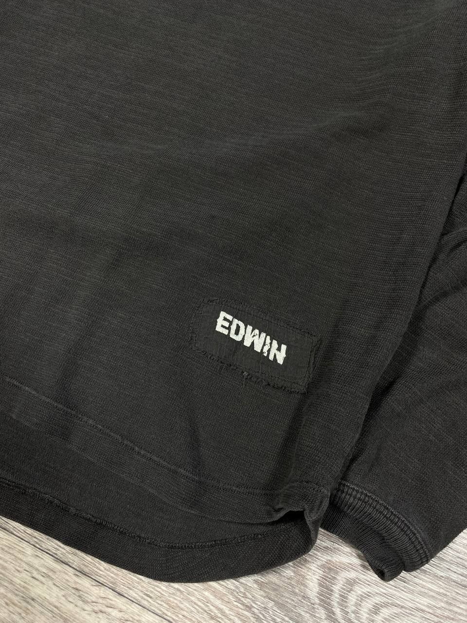 Edwin × Japanese Brand × Vintage Rare EDWIN vintage fade long sleeve Japanese Brand y2k Size US M / EU 48-50 / 2 - 2 Thumbnail