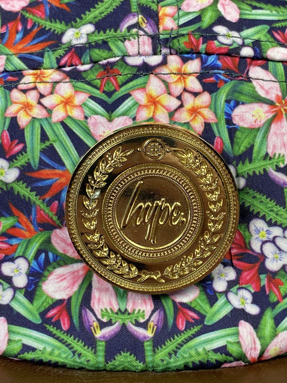 Other Hype Over Print Floral 5 Panel Cap hipster y2k Size ONE SIZE - 7 Thumbnail