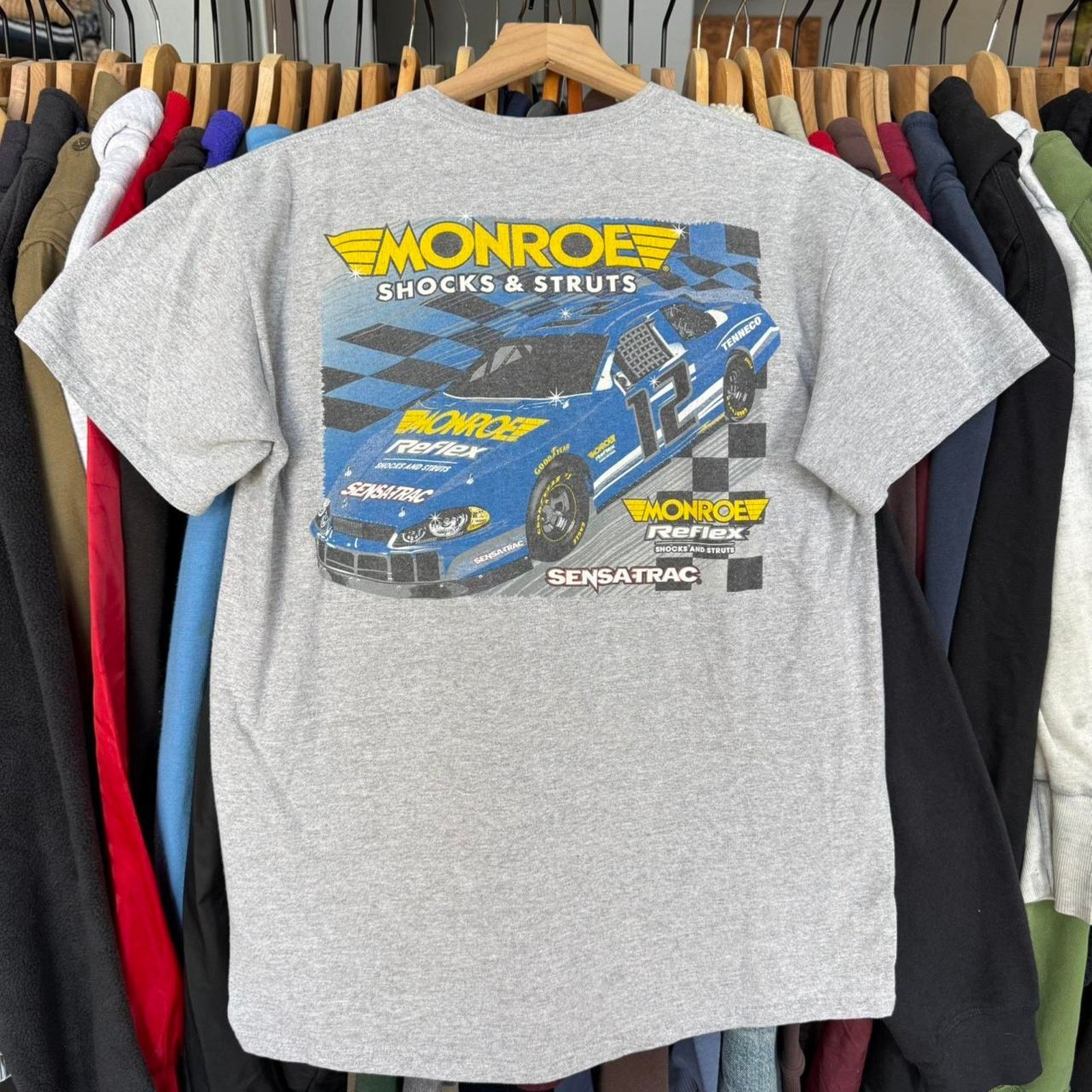 Gildan Vintage Y2K Monroe Racing T-Shirt Shocks and Struts Size US M / EU 48-50 / 2 - 1 Thumbnail