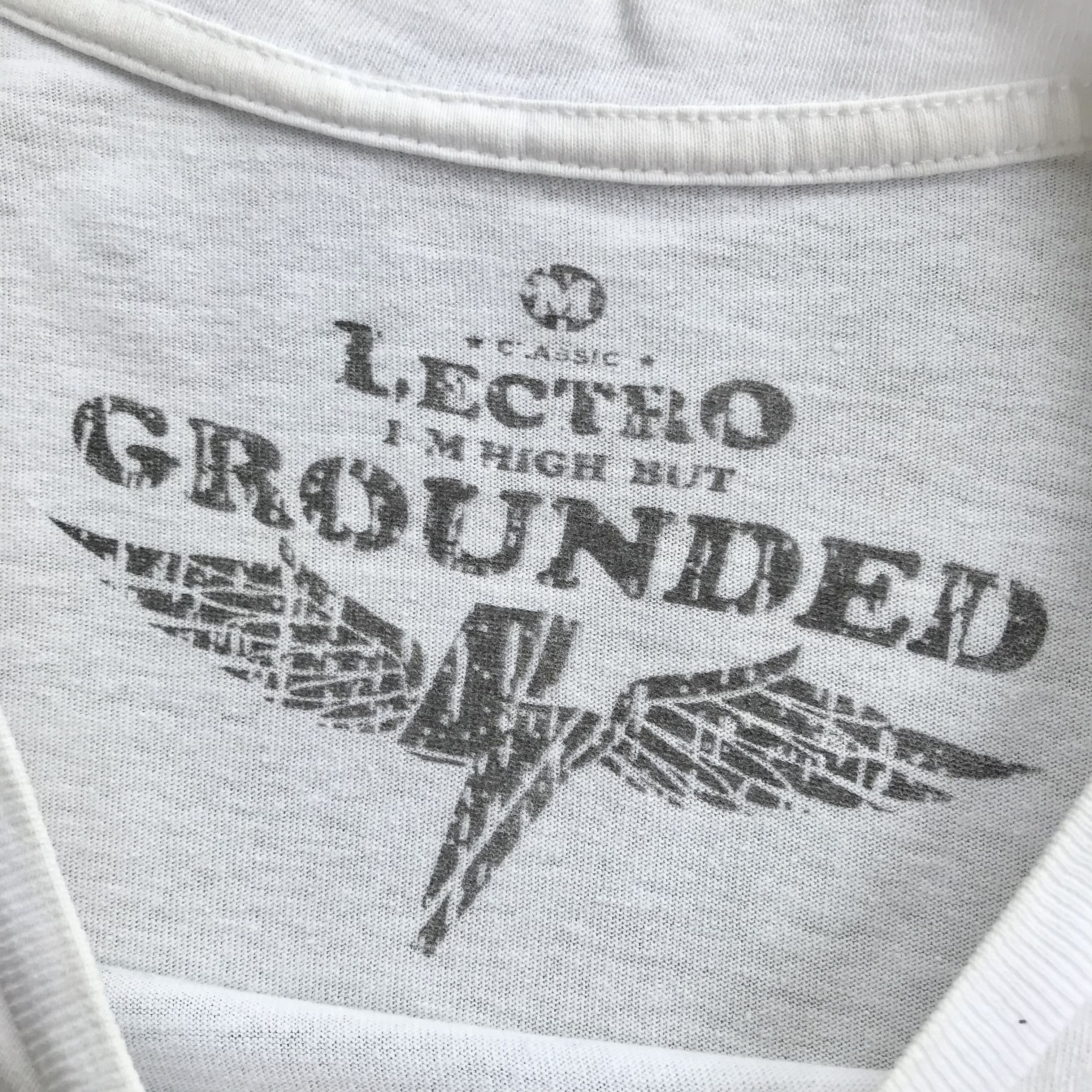 POP MAGAZINE 2000's Letro I'm High but Grounded : Mick Jagger RS T-Shirt Size US M / EU 48-50 / 2 - 6 Thumbnail