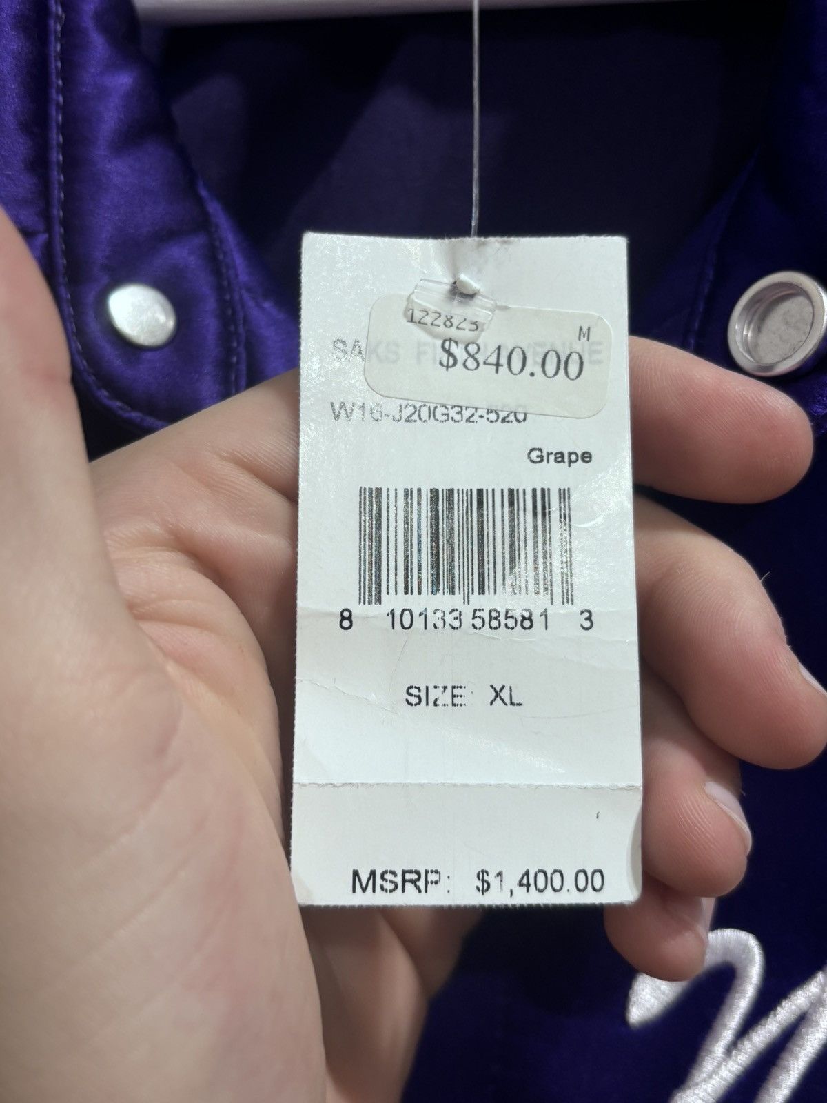 Nahmias MIRACLE ACADEMY SILK COACH JACKET Size US XL / EU 56 / 4 - 3 Thumbnail