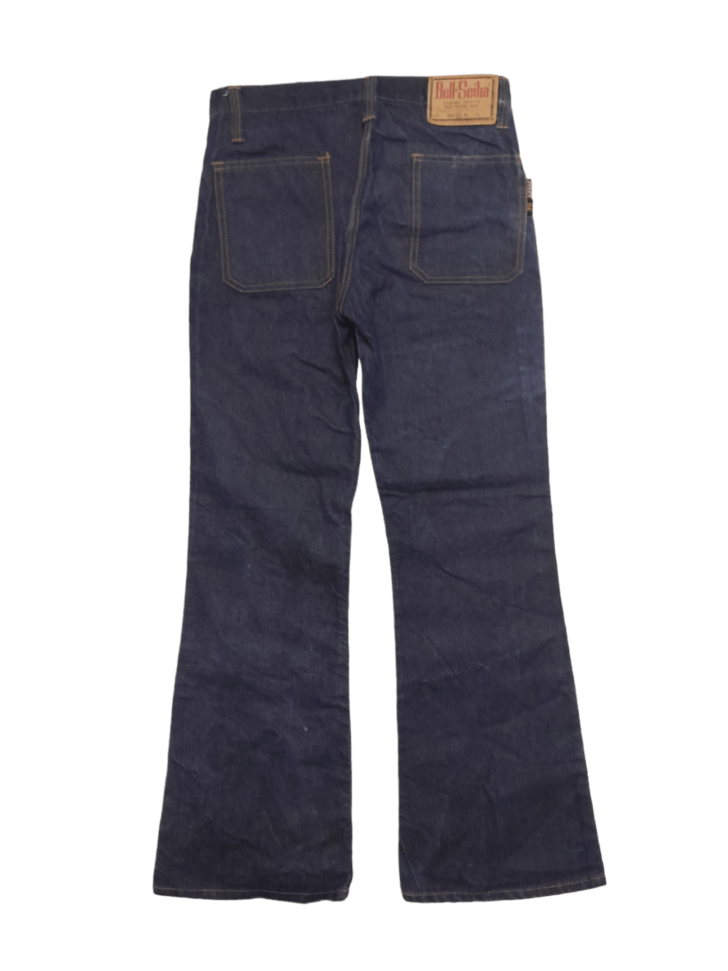 Japanese Brand BELL SEIHA Flare Denim Denim (S232) waist 29 Size US 29 - 1 Thumbnail