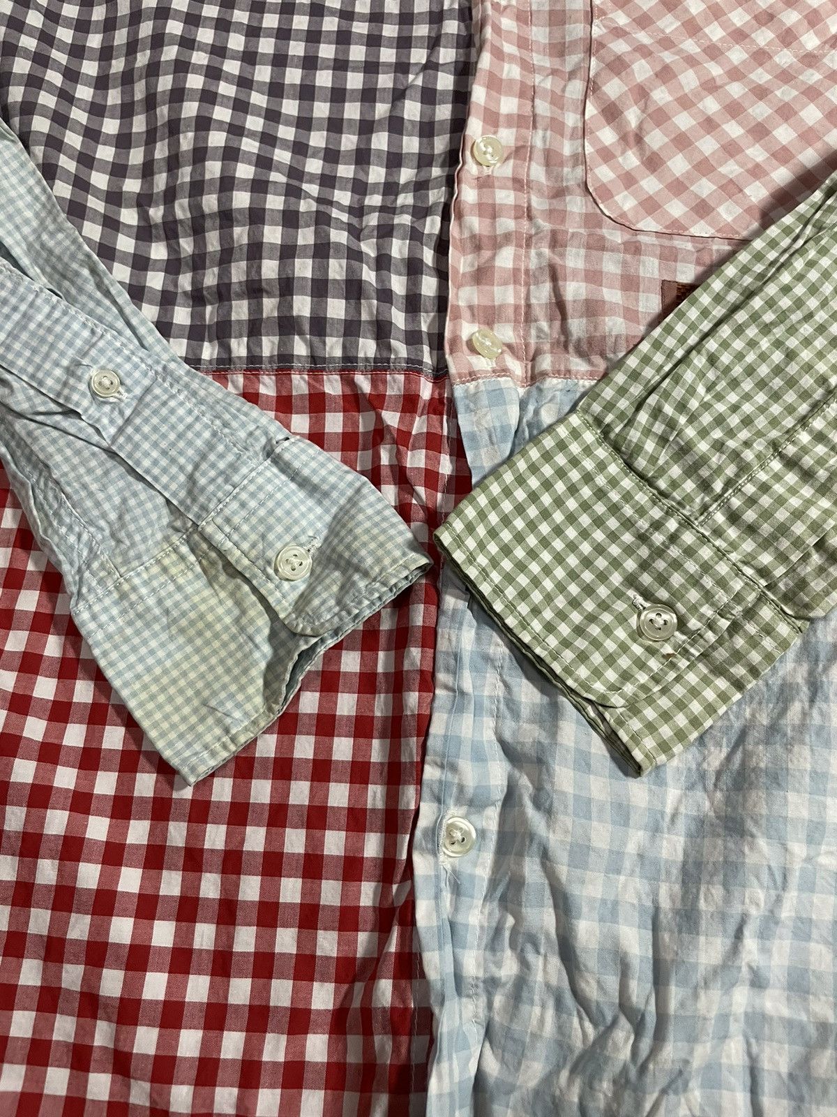 Japanese Brand × Karl Helmut KARL HELMUT COLORFUL LONG SLEEVE SHIRT Size US L / EU 52-54 / 3 - 8 Thumbnail