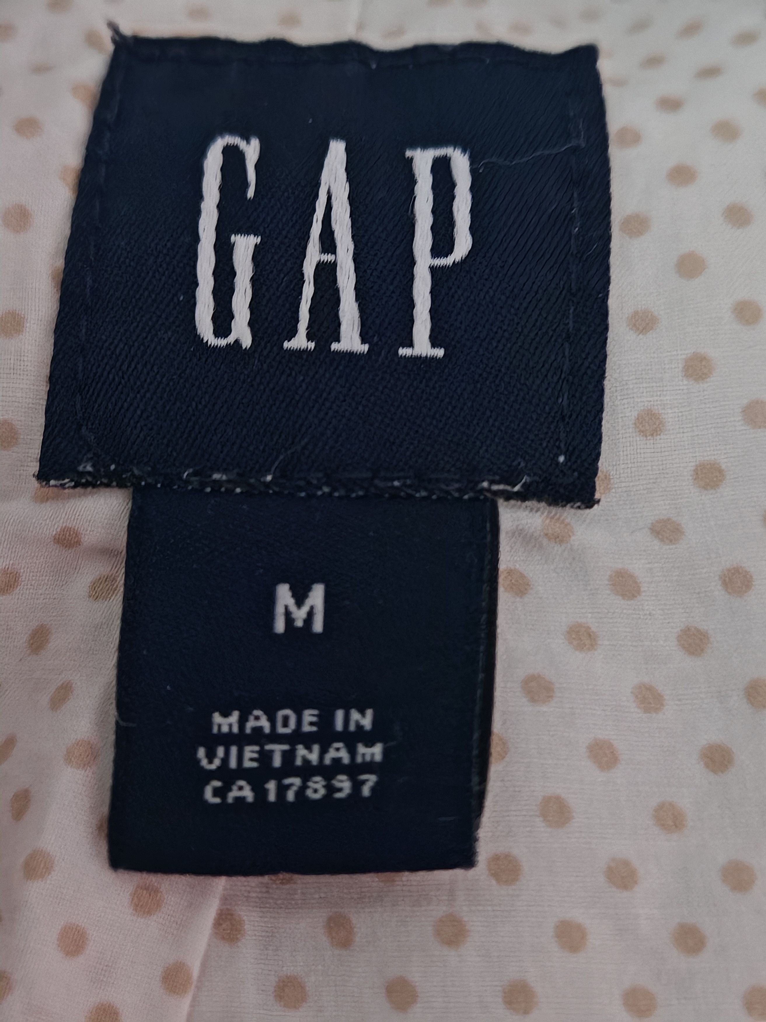 Gap × Vintage Vintage Gap Cotton Trench Coat size M Rare Y2K 2000s Size M / US 6-8 / IT 42-44 - 3 Thumbnail