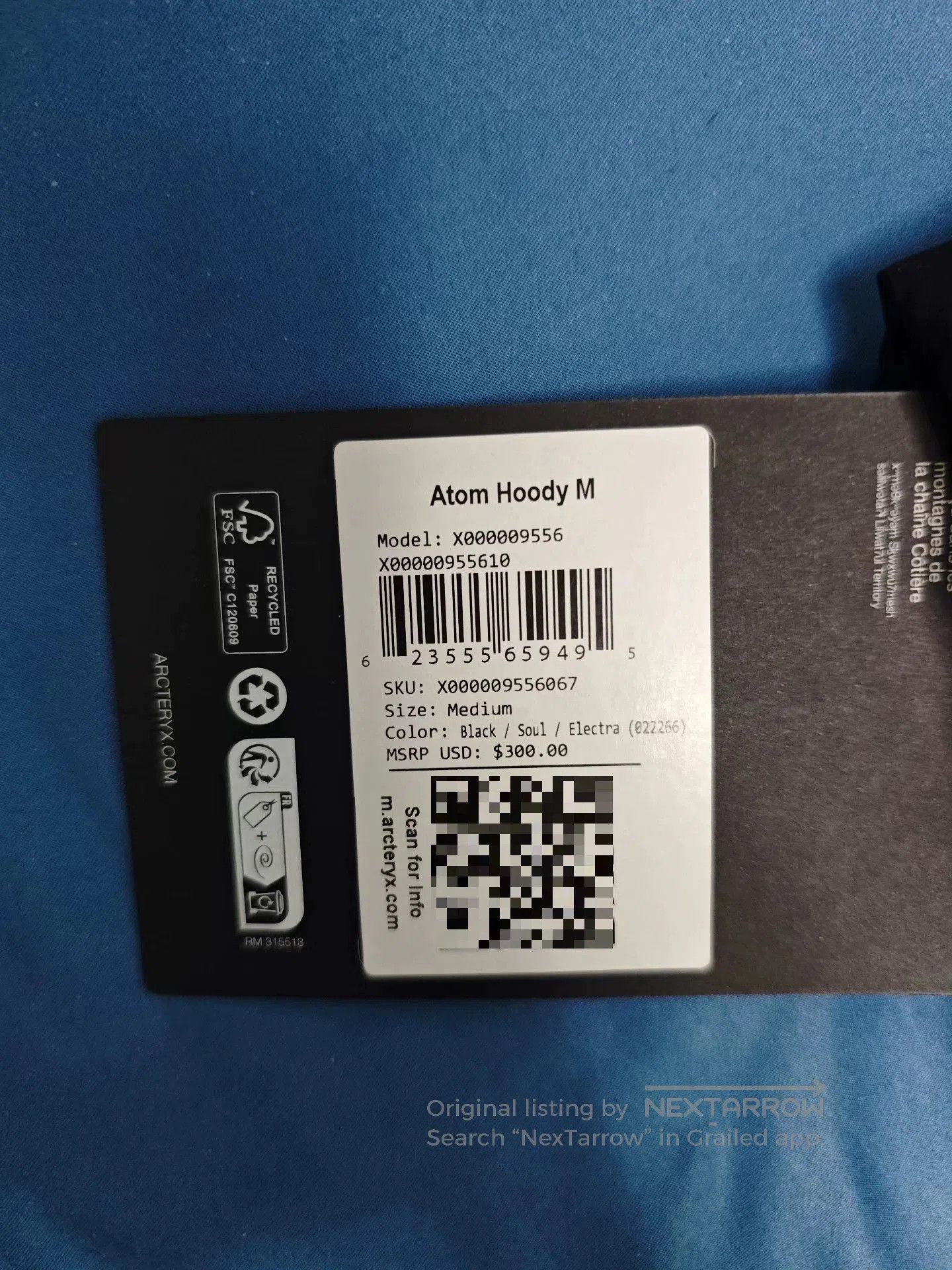 Arc'teryx Arcteryx Atom Hoody Jacket for Men. Size US XS / EU 42 / 0 - 4 Thumbnail