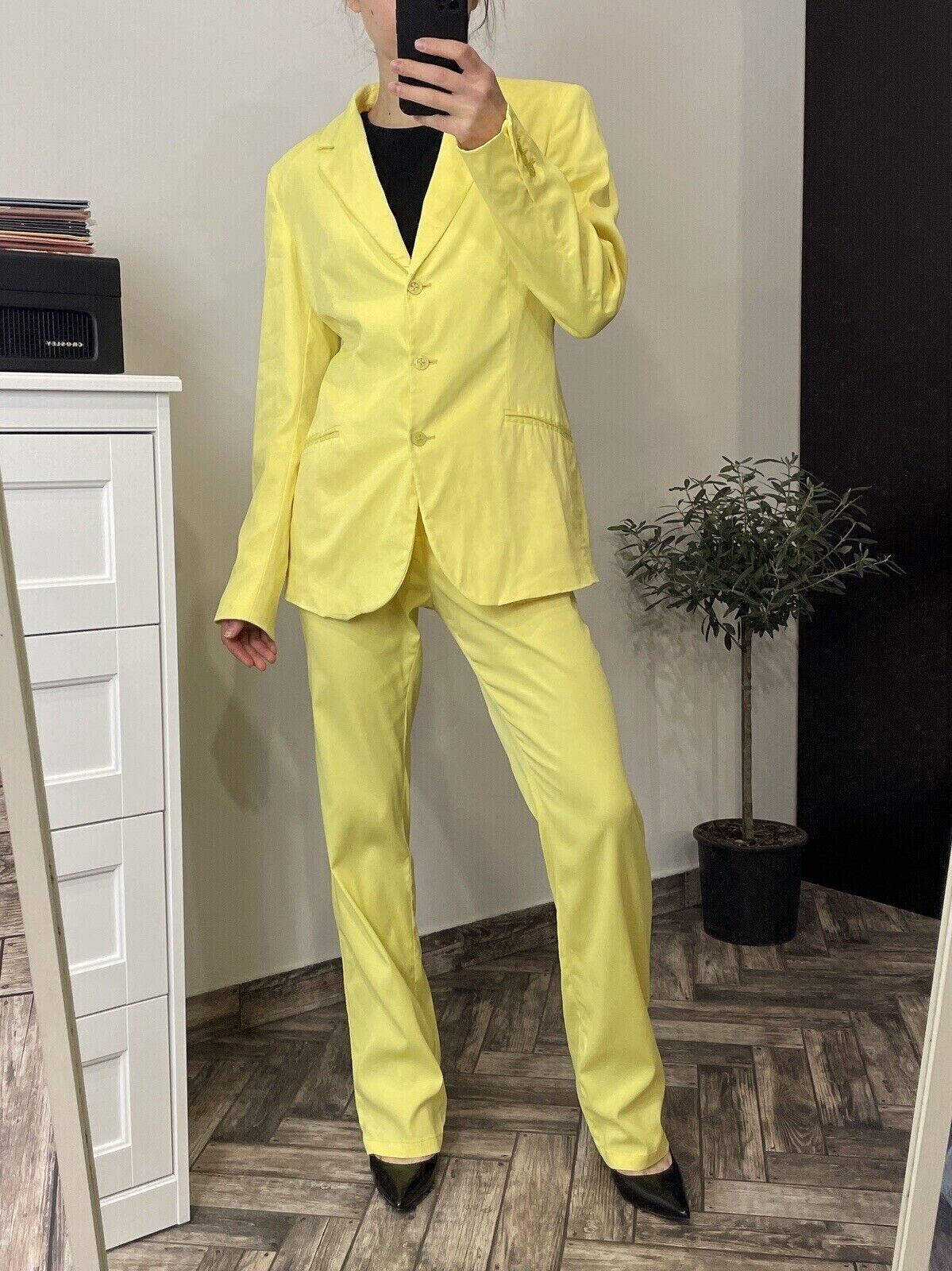 Versace Jeans Couture Vintage Versace Jeans Couture Women Suit Trousers Blazer Size M / US 6-8 / IT 42-44 - 1 Thumbnail