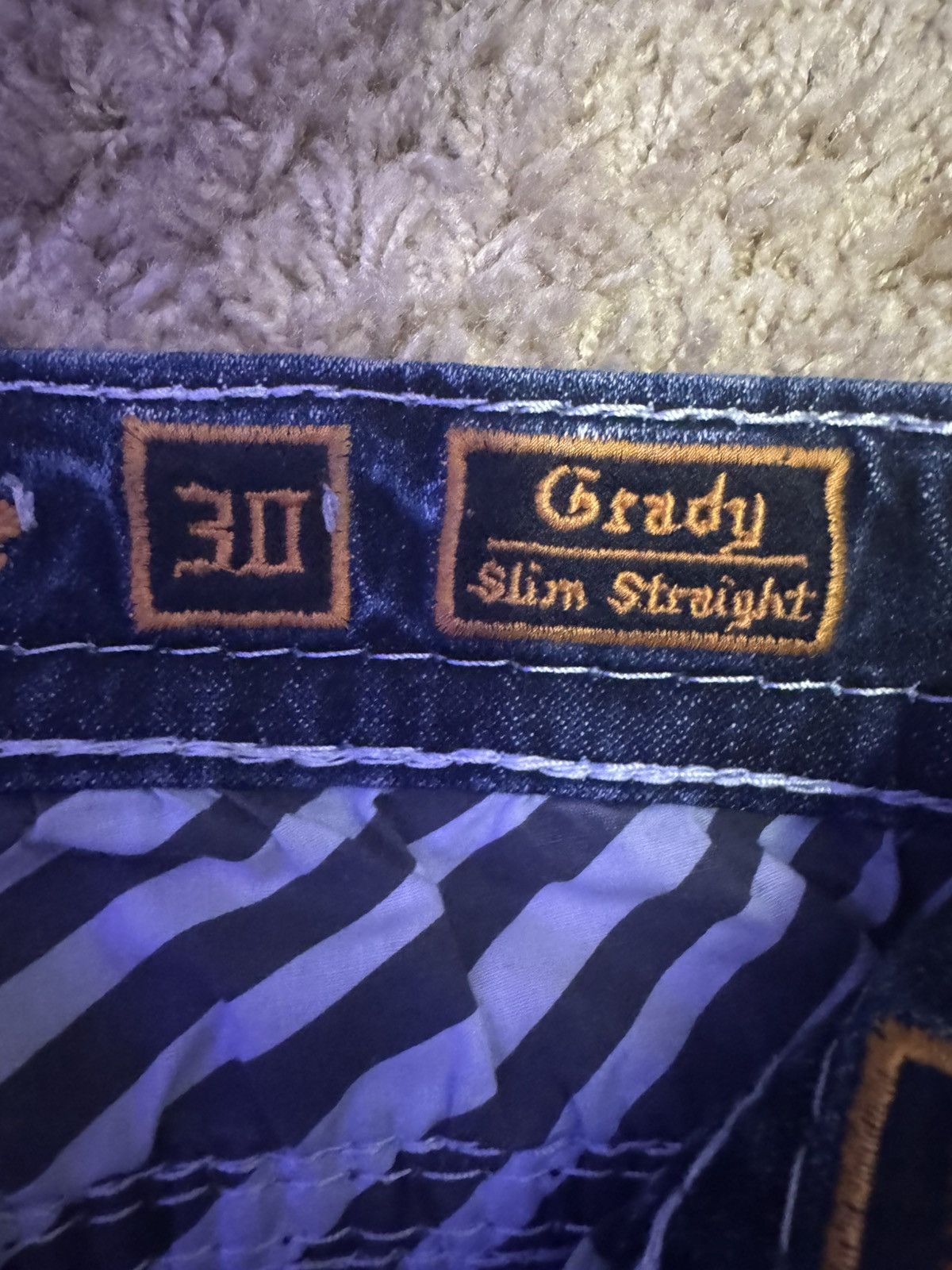 Rock Revival Rock Revival Jeans Slim Straight Size 30x32 Size US 30 / EU 46 - 3 Thumbnail