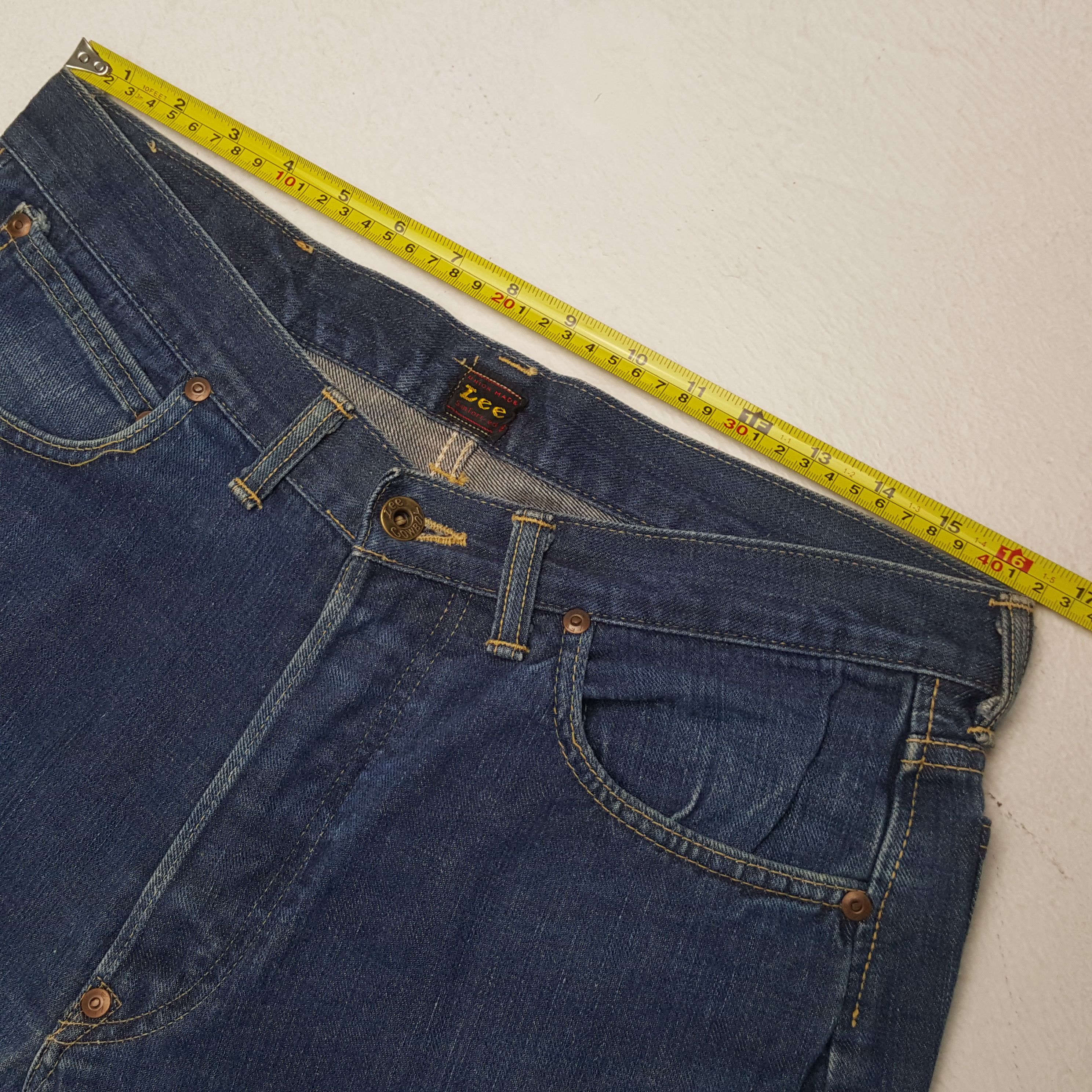 Lee Lee Streetwear Style Jeans RR16 Size US 33 - 7 Thumbnail