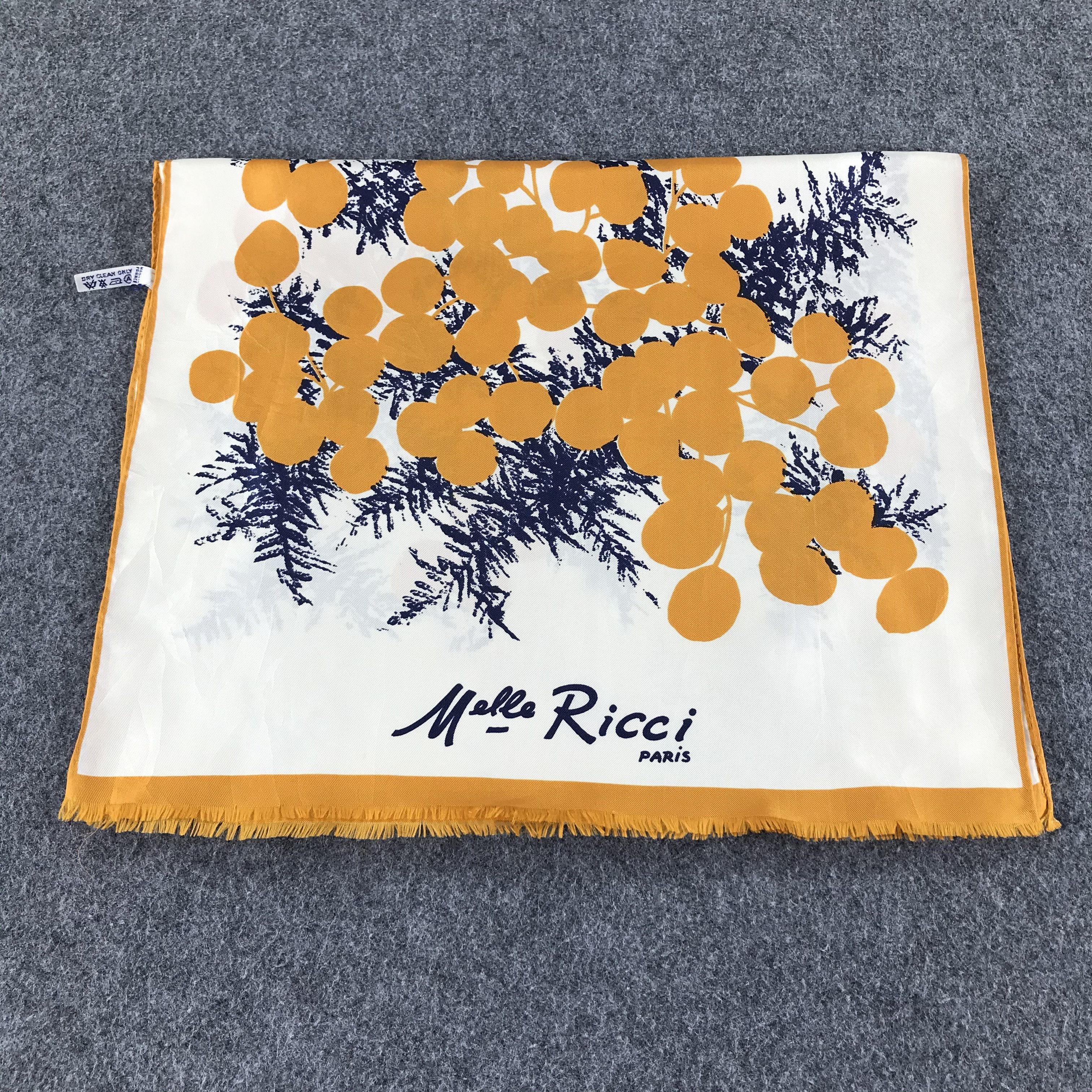 Japanese Brand Melle Ricci Silk Scarf Stole M22 Size ONE SIZE - 2 Thumbnail