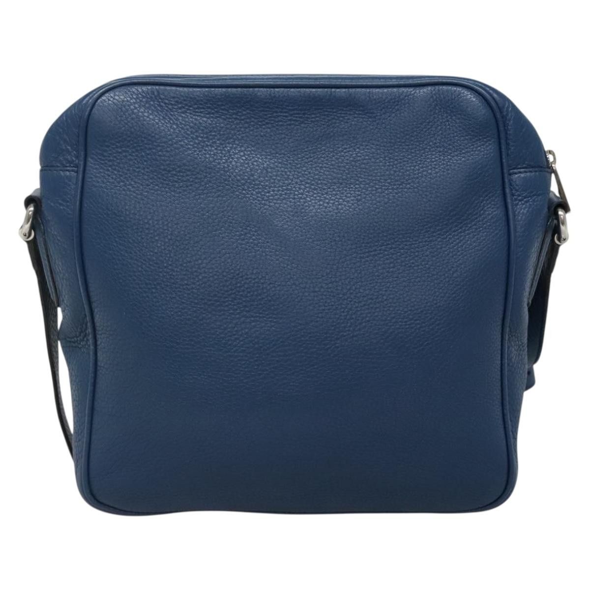 Gucci GUCCI Shoulder Bag Leather Blue Silver Size ONE SIZE - 3 Thumbnail