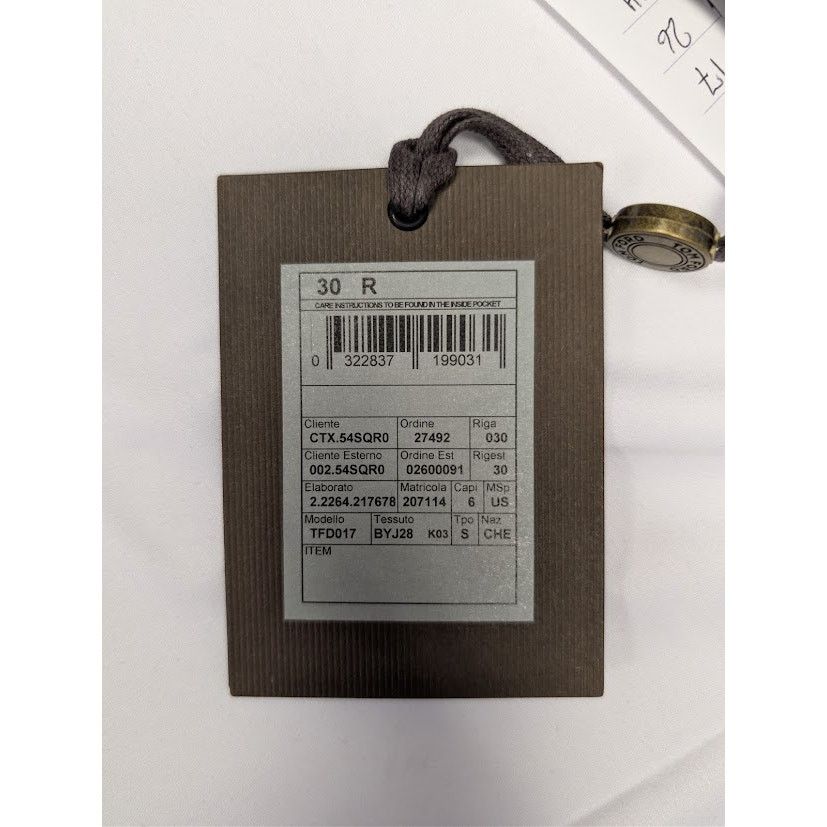 Tom Ford o1rshd1 Q:2 / Tapered Jeans in Grey 30 Size US 30 / EU 46 - 20 Thumbnail