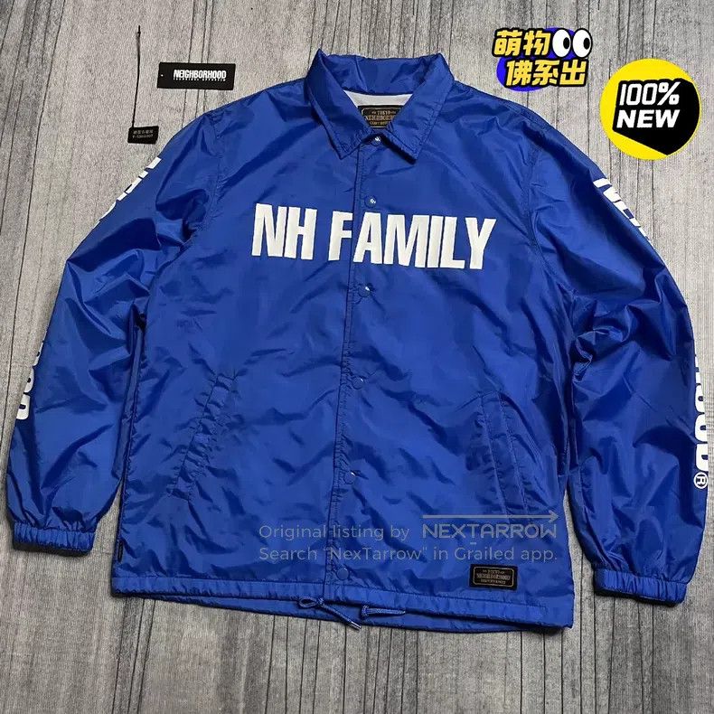 Neighborhood Neighborhood 17AW Nylon Thin Fleece Coach Jacket, Size M, Size US M / EU 48-50 / 2 - 1 Thumbnail