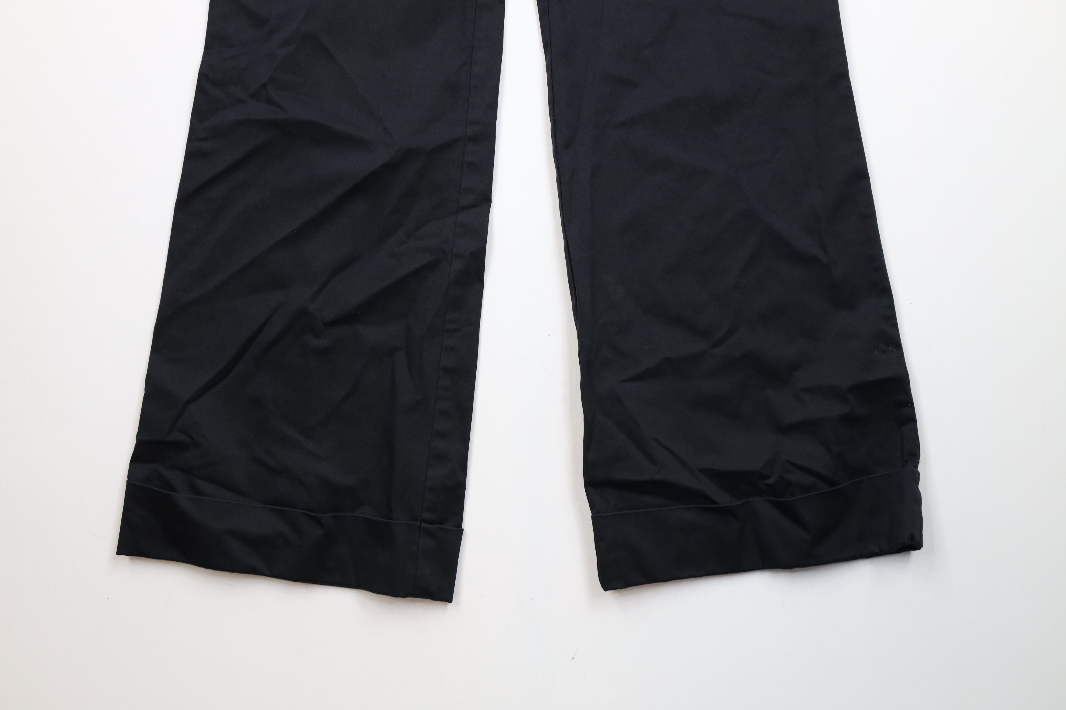 J.Crew × Vintage Vintage J Crew Stretch City Fit Wide Leg Bell Bottoms Pants Size 27" / US 4 / IT 40 - 4 Thumbnail