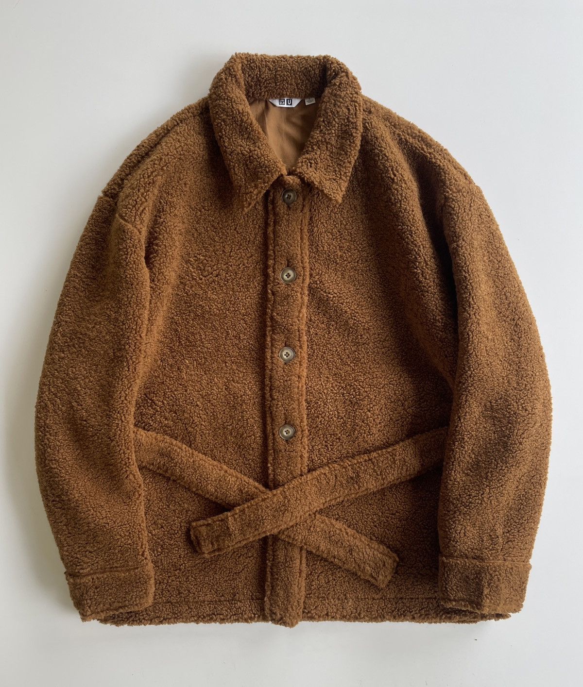 Japanese Brand Undercover X uniqlo Teddy Fleece Jacket Size L / US 10 / IT 46 - 2 Thumbnail
