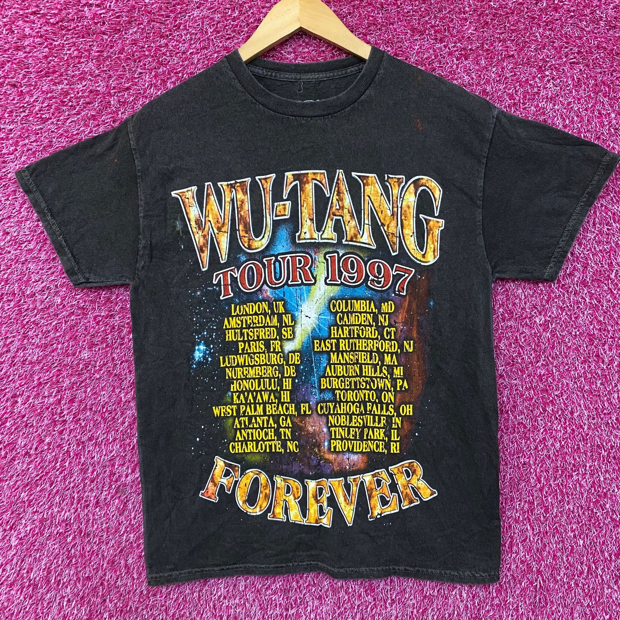 Wu-Tang Clan Wu-Tang Clan Wu-Tang Forever Tour 1997 Hip-Hop T-Shirt Small Size US S / EU 44-46 / 1 - 1 Thumbnail