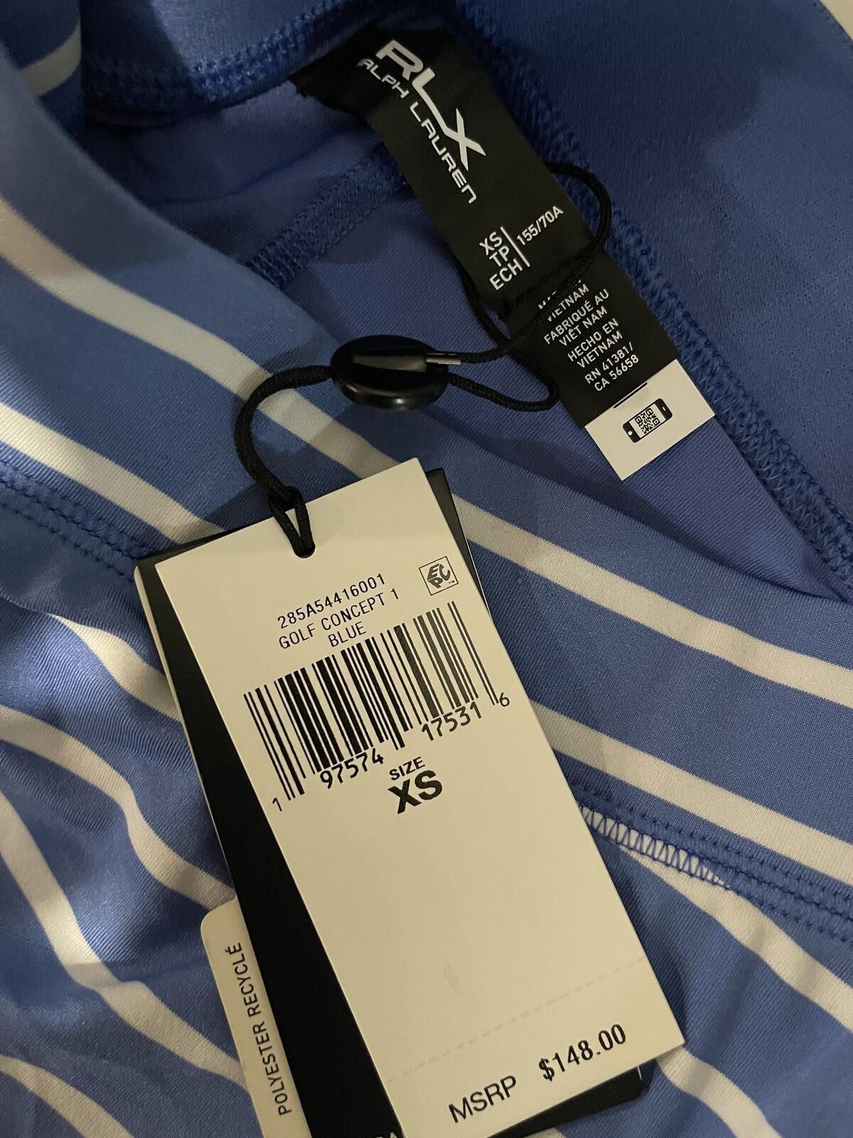 RLX Ralph Lauren RLX Ralph Lauren Blue and White Striped Skirt XS New with T Size 26" / US 2 / IT 38 - 4 Thumbnail