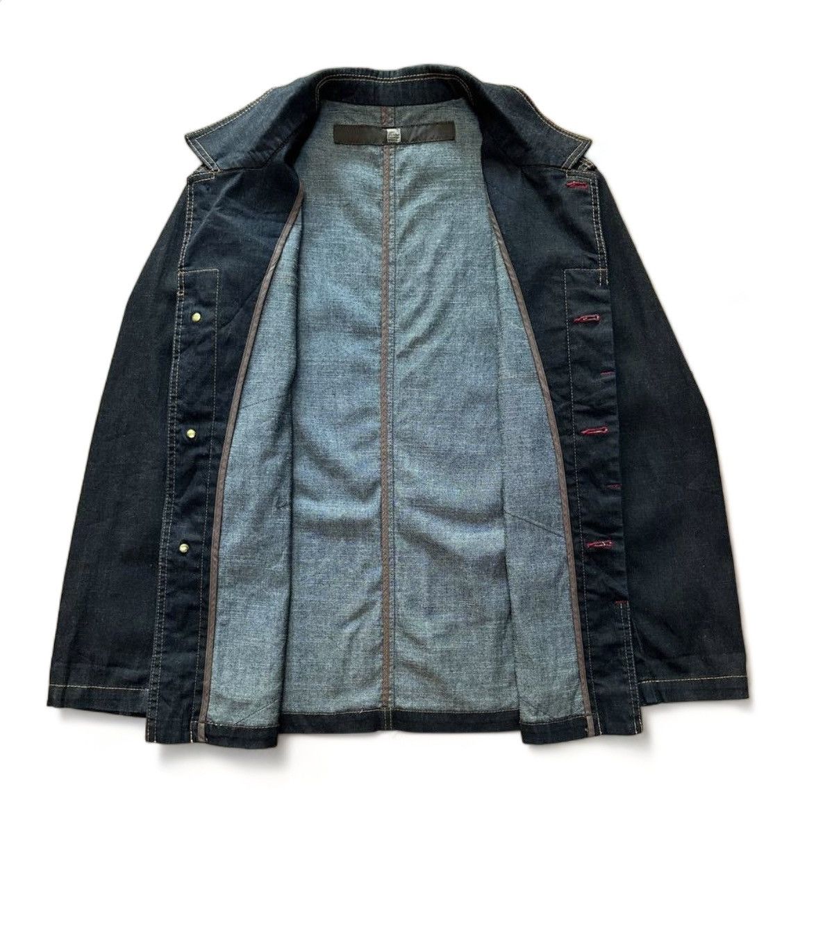 Marithe + Francois Girbaud Marithe Francois Girbaud Chore Denim Jacket Size US M / EU 48-50 / 2 - 15 Thumbnail