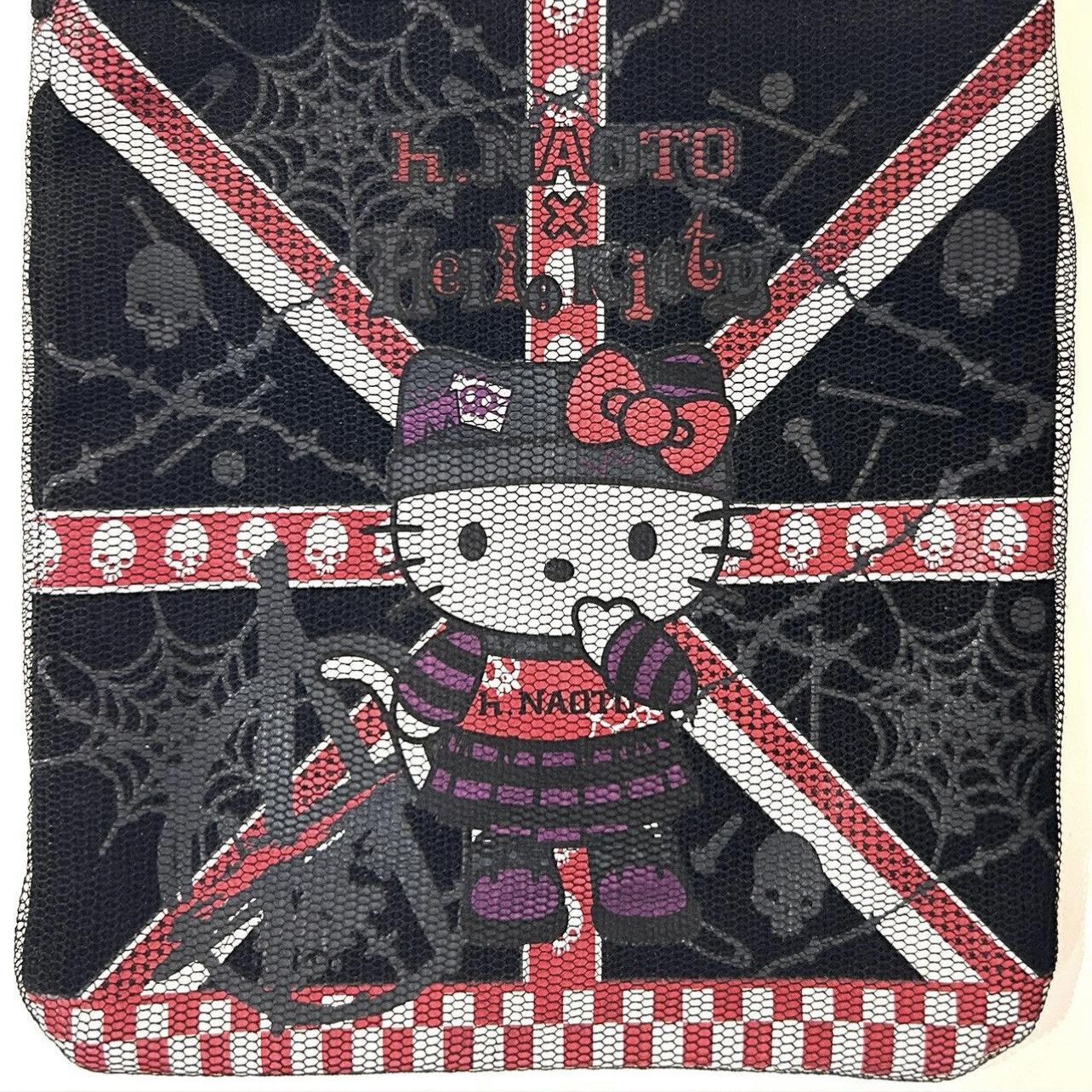 Japanese Brand h.NAOTO x Hello Kitty 2007 Punk Chain Pouch Size ONE SIZE - 3 Thumbnail