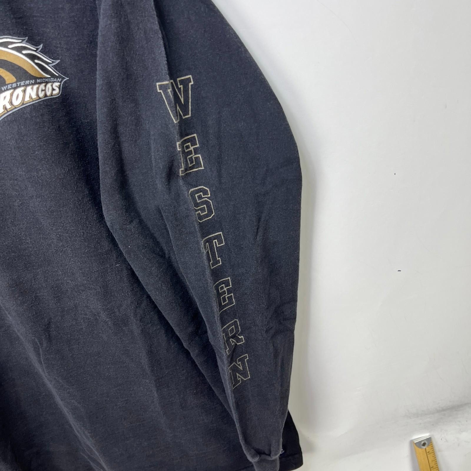 Jansport Vintage 90s Western Michigan University Broncos Shirt 2XL Size ONE SIZE - 3 Thumbnail