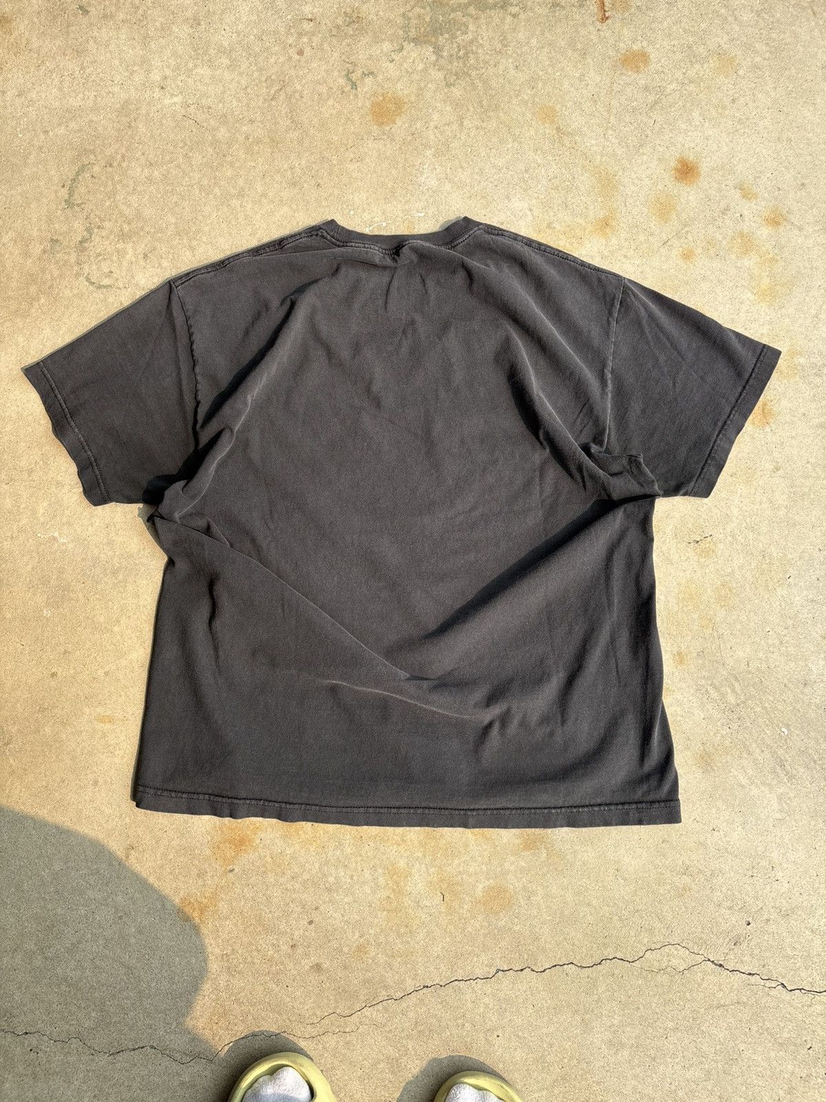 Eminem Crazy Vintage Early 2000s Eminem Boxy Rap Faded Black Tee Size US XL / EU 56 / 4 - 2 Thumbnail