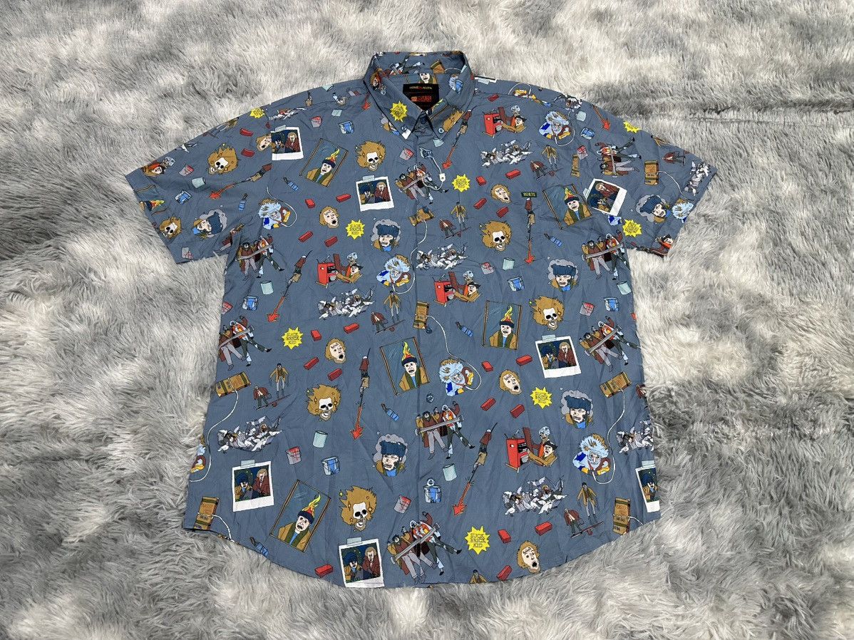 Other 🔥Rsvlts x Home Alone Hawaii Shirt Button Up All Overprinted Size US XXL / EU 58 / 5 - 3 Thumbnail