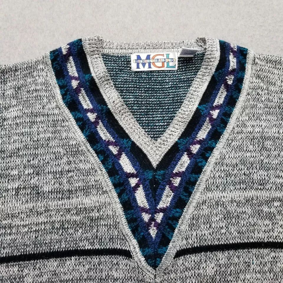 Other Michael Gerald LTD Sweater Mens XL Long Sleeve Pullover MGL Size US XL / EU 56 / 4 - 4 Thumbnail