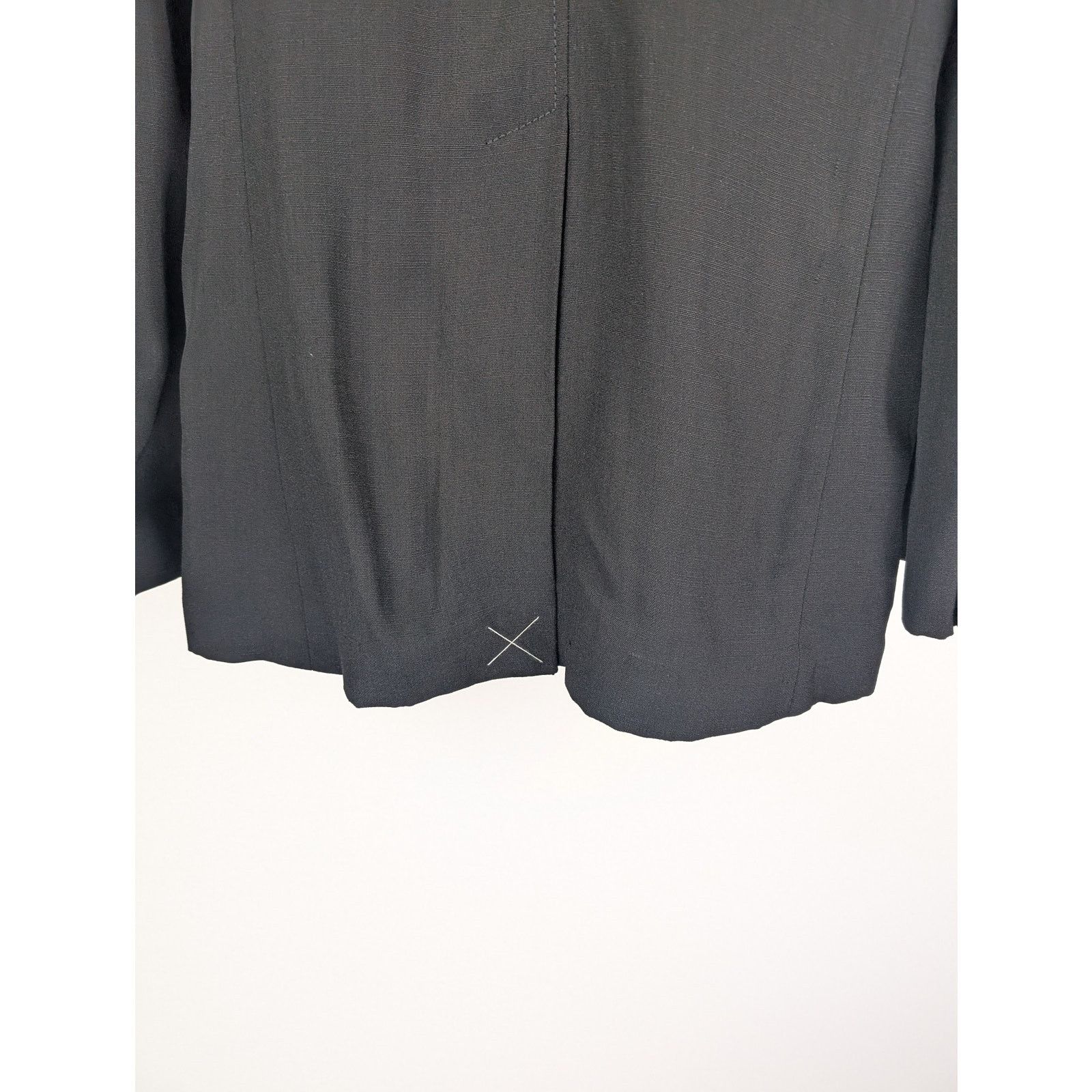 Bottega Veneta o1rshd1 Grainy Viscose Silk Jacket in Black Size US M / EU 48-50 / 2 - 11 Thumbnail