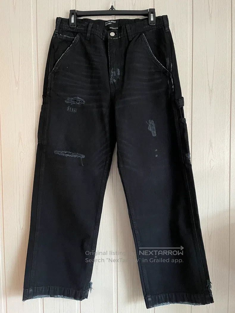 Enfants Riches Deprimes Black Destroyed Carhartt Lumberjac