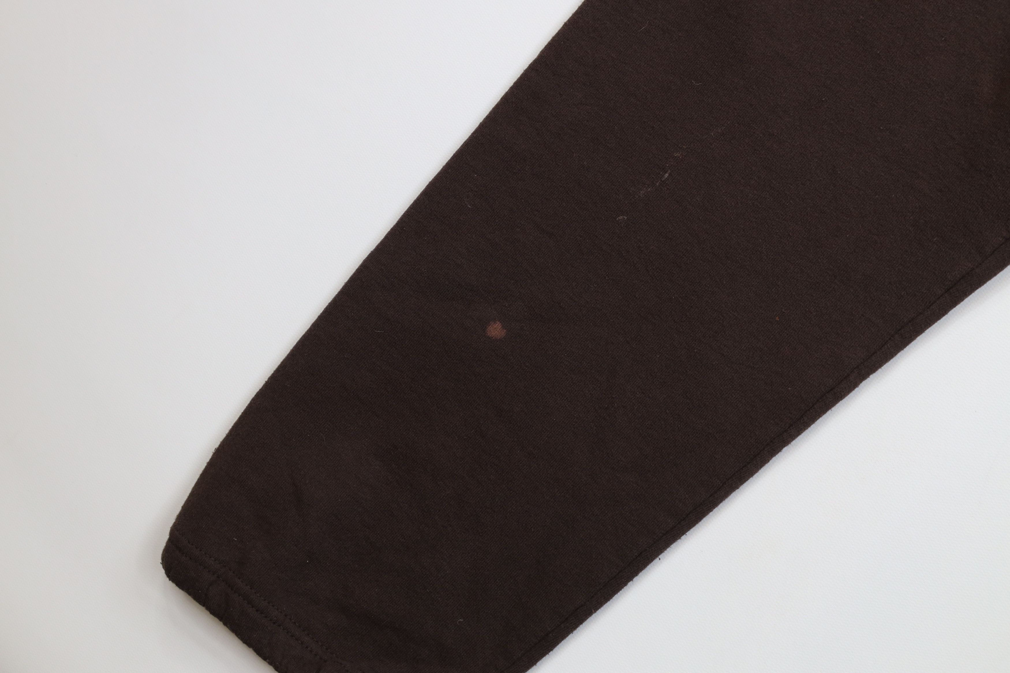 Vintage Vintage Y2K Streetwear Blank Sweatpants Joggers Brown Size US 34 / EU 50 - 6 Thumbnail
