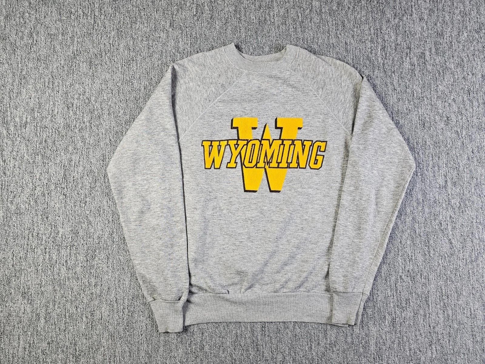 Other Vintage Wyoming Cowboys Crewneck Sweatshirt USA Made Men L Size US L / EU 52-54 / 3 - 3 Thumbnail