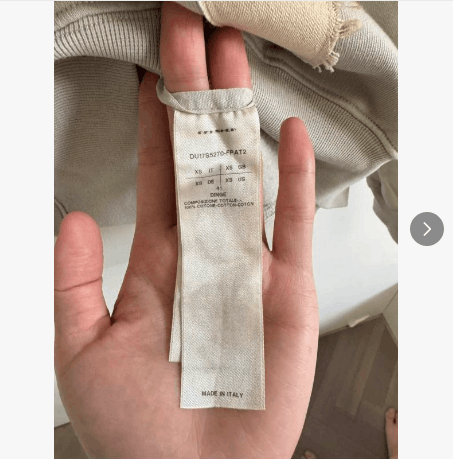 Rick Owens Rick Owens Grey Graphic Long Sleeve Sweatshirt Size XS Size US XS / EU 42 / 0 - 4 Thumbnail