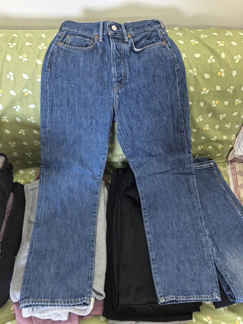 Acne Studios acne studios straight-leg jeans 2504-Nextarrow Size US 27 - 2 Thumbnail