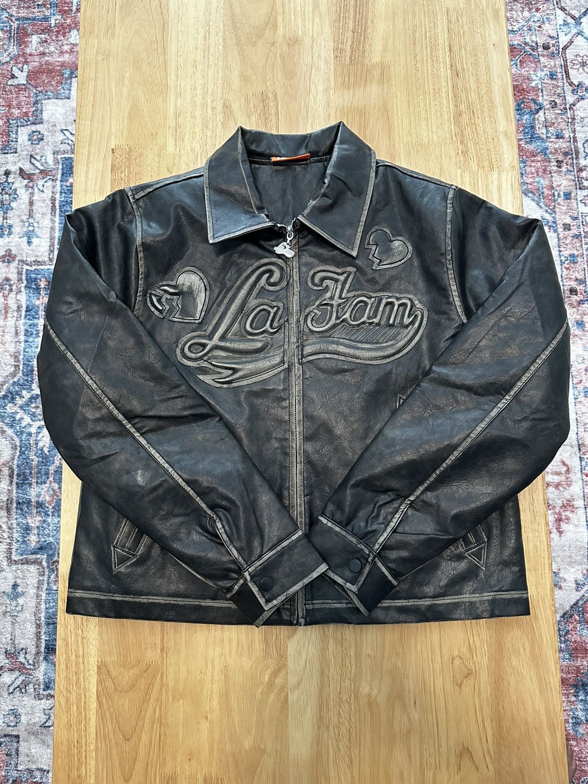 Streetwear La Fam Amsterdam Distressed Jacket | Grailed