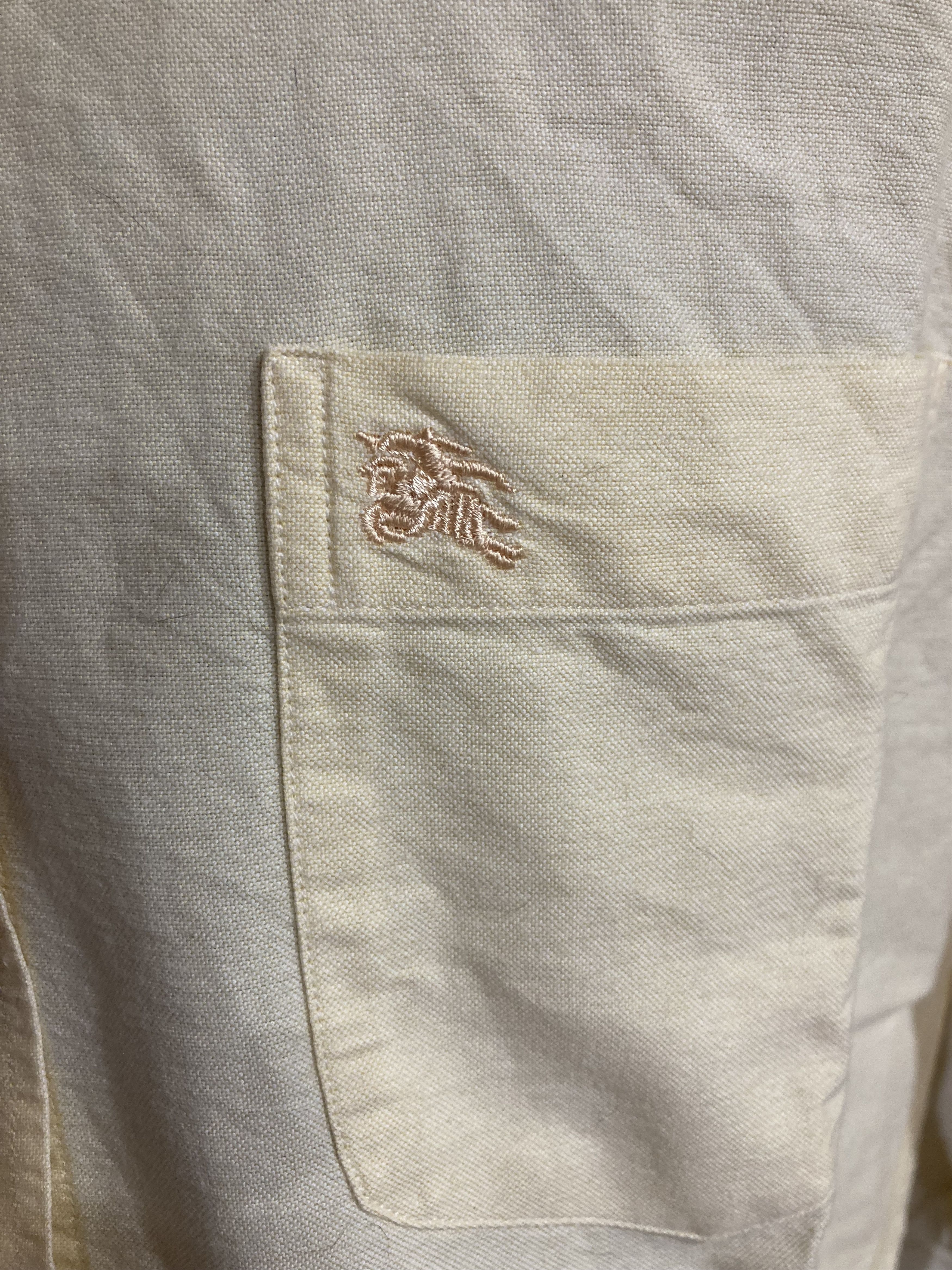 Burberry Prorsum Vintage Burberrys Women’s Cotton Business Shirt Long Sleeve Size XL / US 12-14 / IT 48-50 - 4 Thumbnail