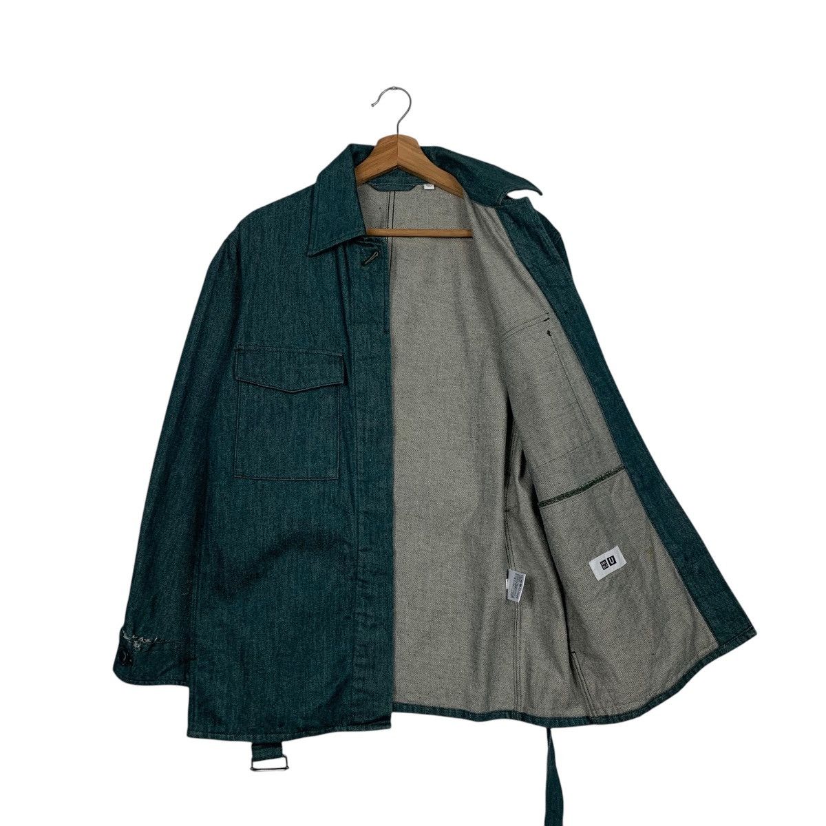 Lemaire × Uniqlo Uniqlo U Lemaire Denim Jacket Size US S / EU 44-46 / 1 - 9 Thumbnail