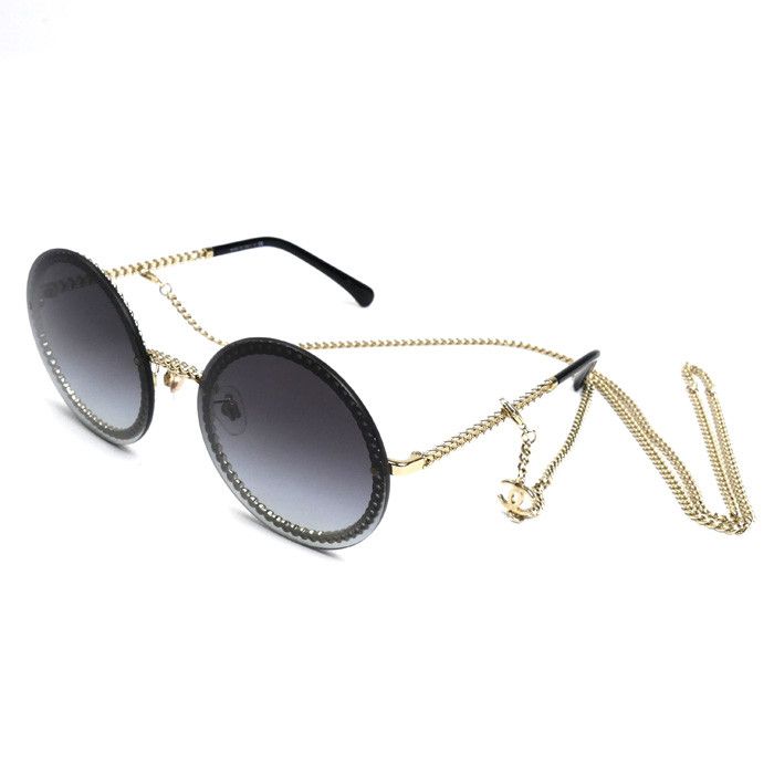 Chanel Chanel Chanel 4245 Sunglasses Metal Sunglasses 4245 DUTY FREE for USA Size ONE SIZE - 1 Thumbnail