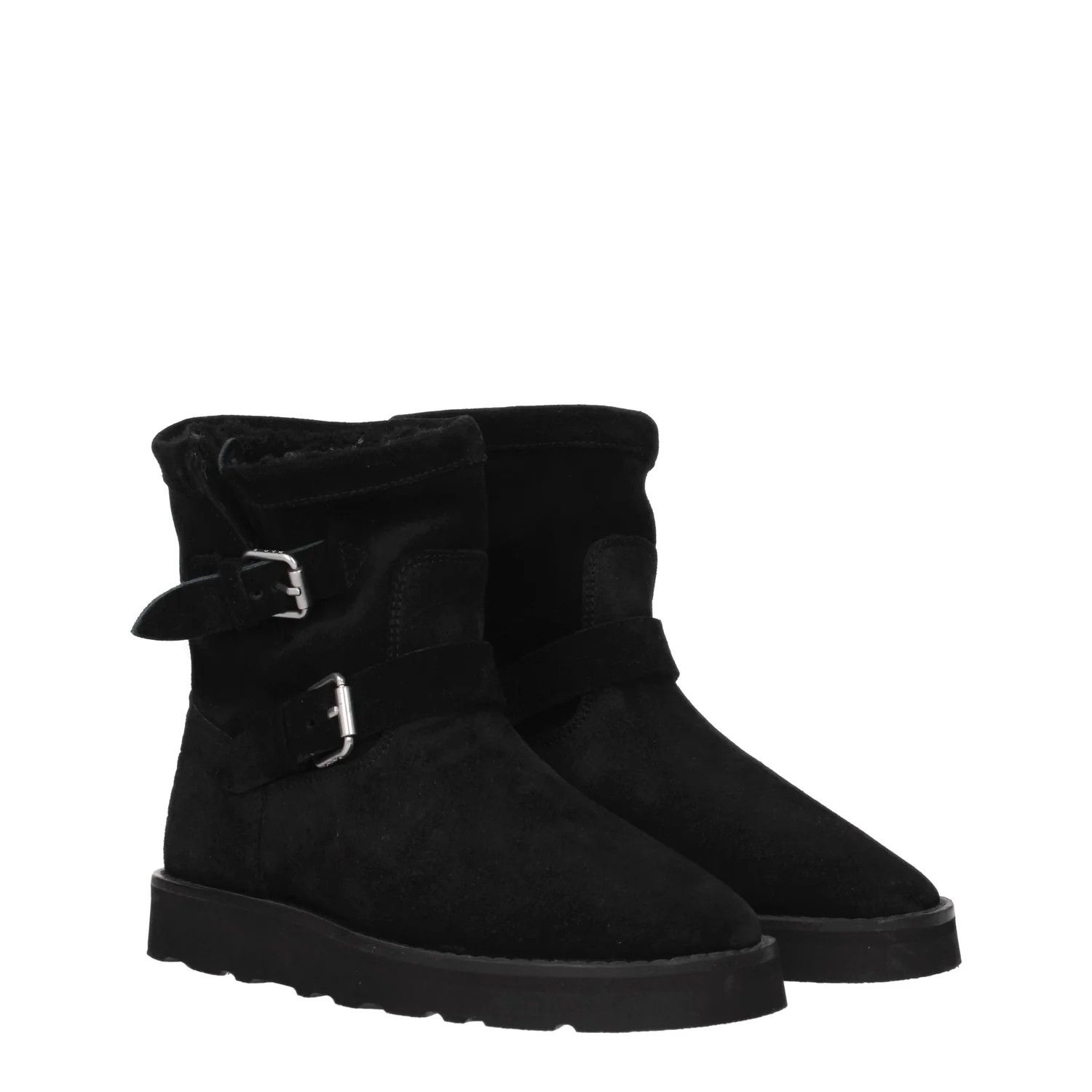 Kenzo ob1o1e1124 Suede Ankle Boots in Black Size US 10 / IT 40 - 2 Thumbnail