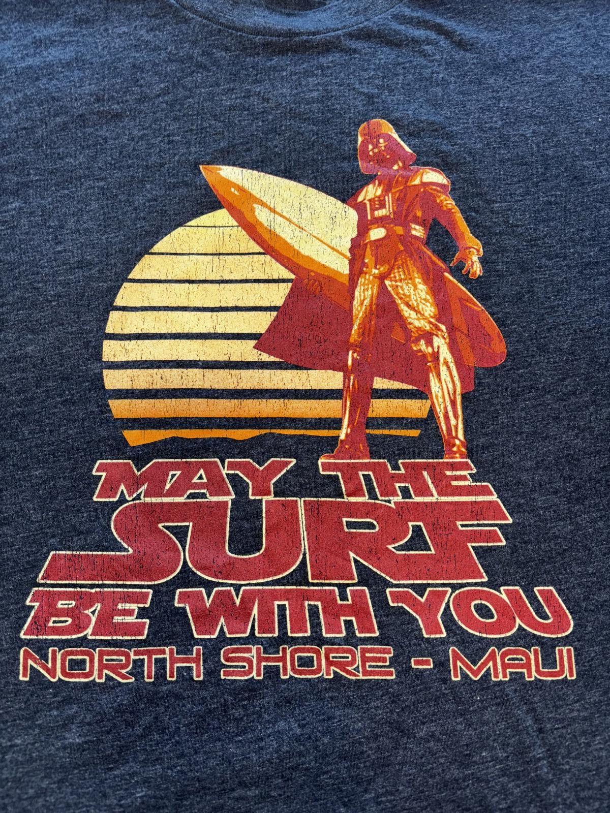 Designer Vintage Star Wars Graphic Tee - Gray Size US M / EU 48-50 / 2 - 2 Thumbnail