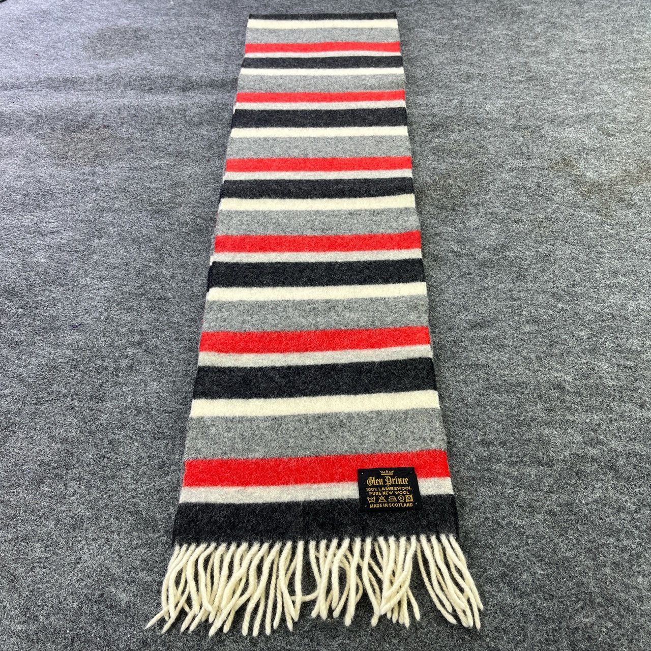 Vintage Glen Prince Scarf / Muffler / Neckwear T639 Size ONE SIZE - 2 Thumbnail