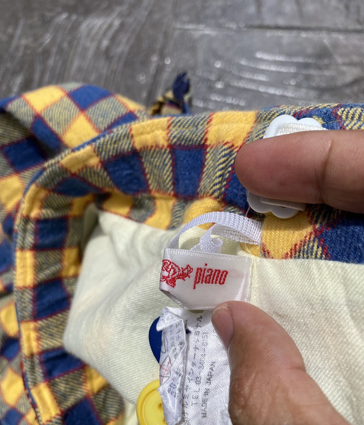 Japanese Brand 🔥RARE🔥 Mezzo Piano Split Yellow/Red Tartan Seditionaries Size 27" / US 4 / IT 40 - 13 Thumbnail
