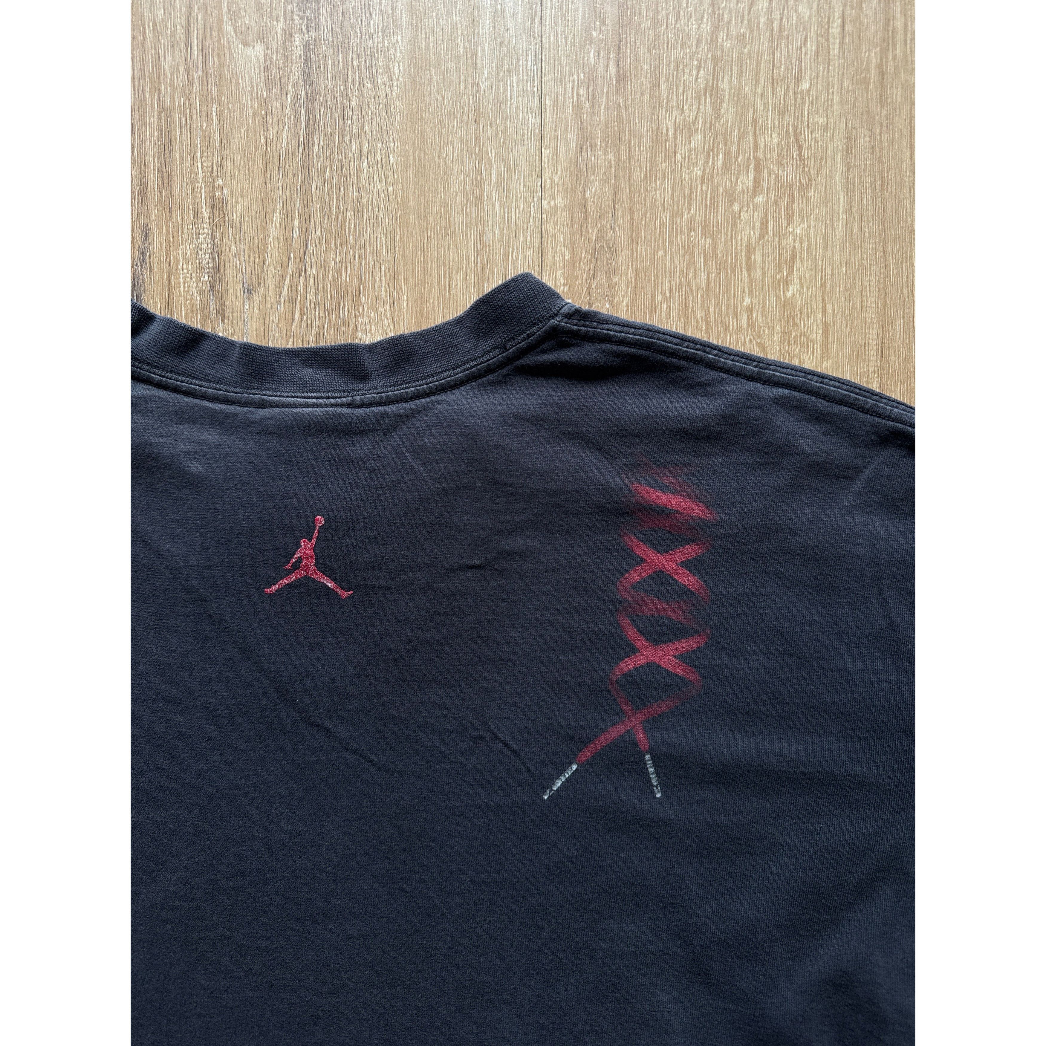 Other Y2k Nike Jordan 21 Release 2006 Black Tee Size US L / EU 52-54 / 3 - 9 Thumbnail